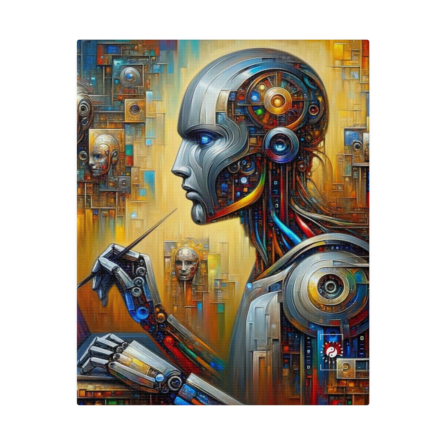 TechnoGenesis - Art Print Canvas