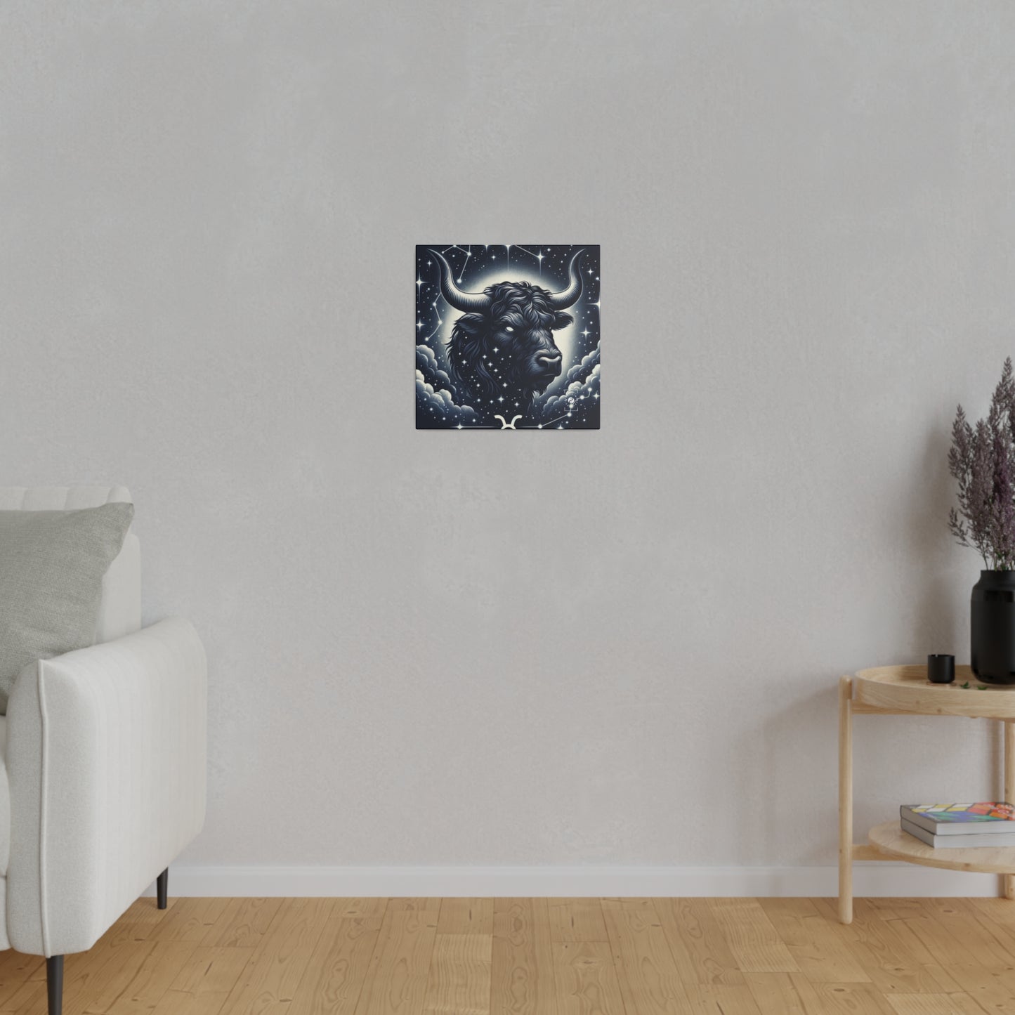 Celestial Taurine Constellation - Art Print Canvas