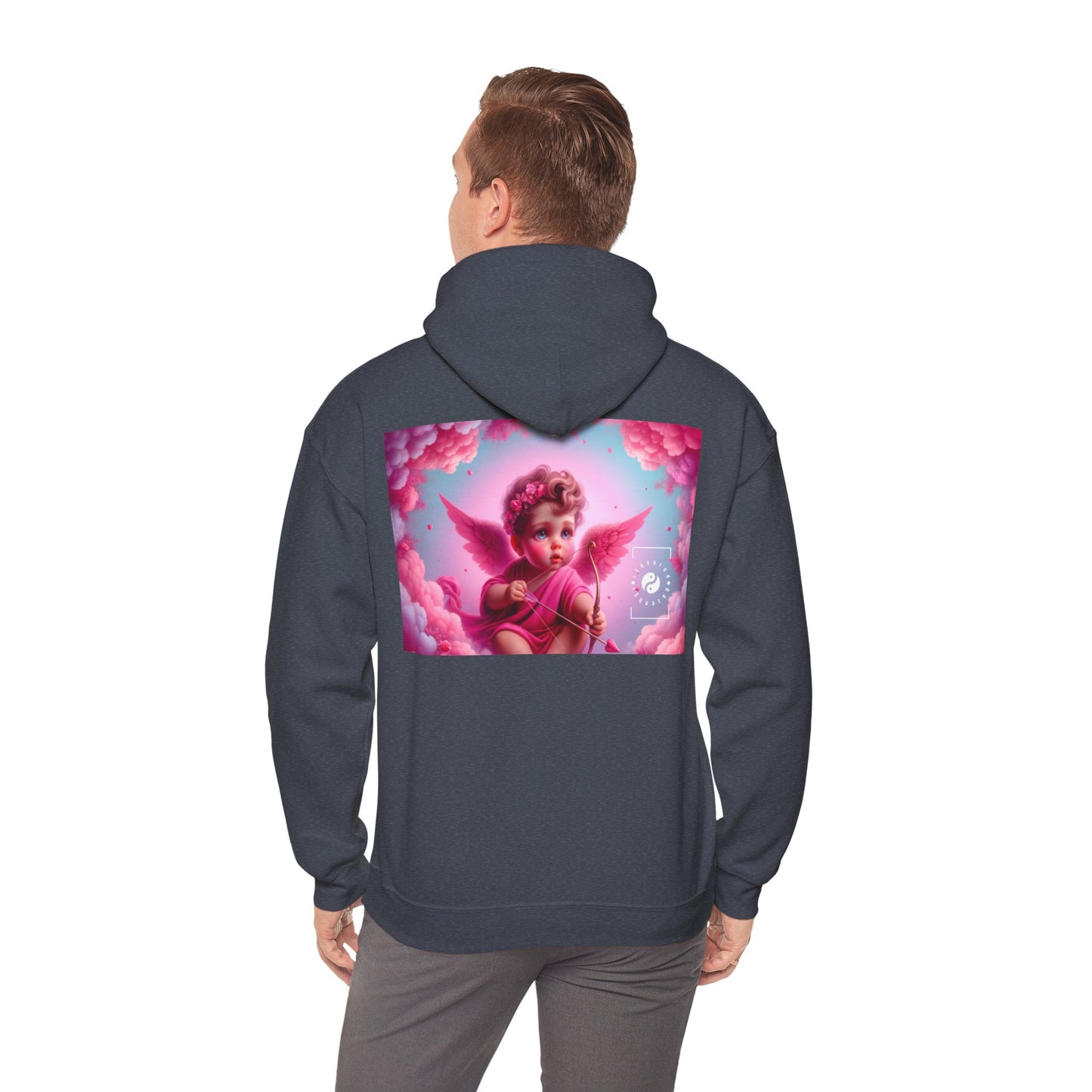 "Bold Blush: A Cupid's Love Affair" - Hoodie