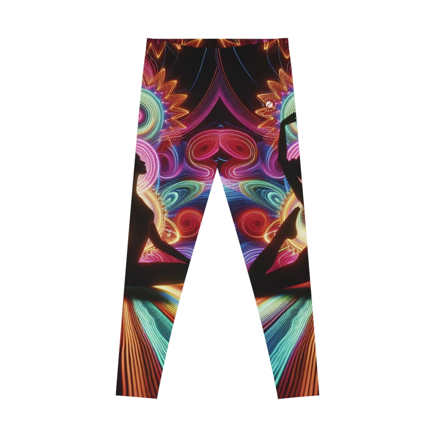 "Neon Zenith: Chromatic Balance" - Unisex Tights