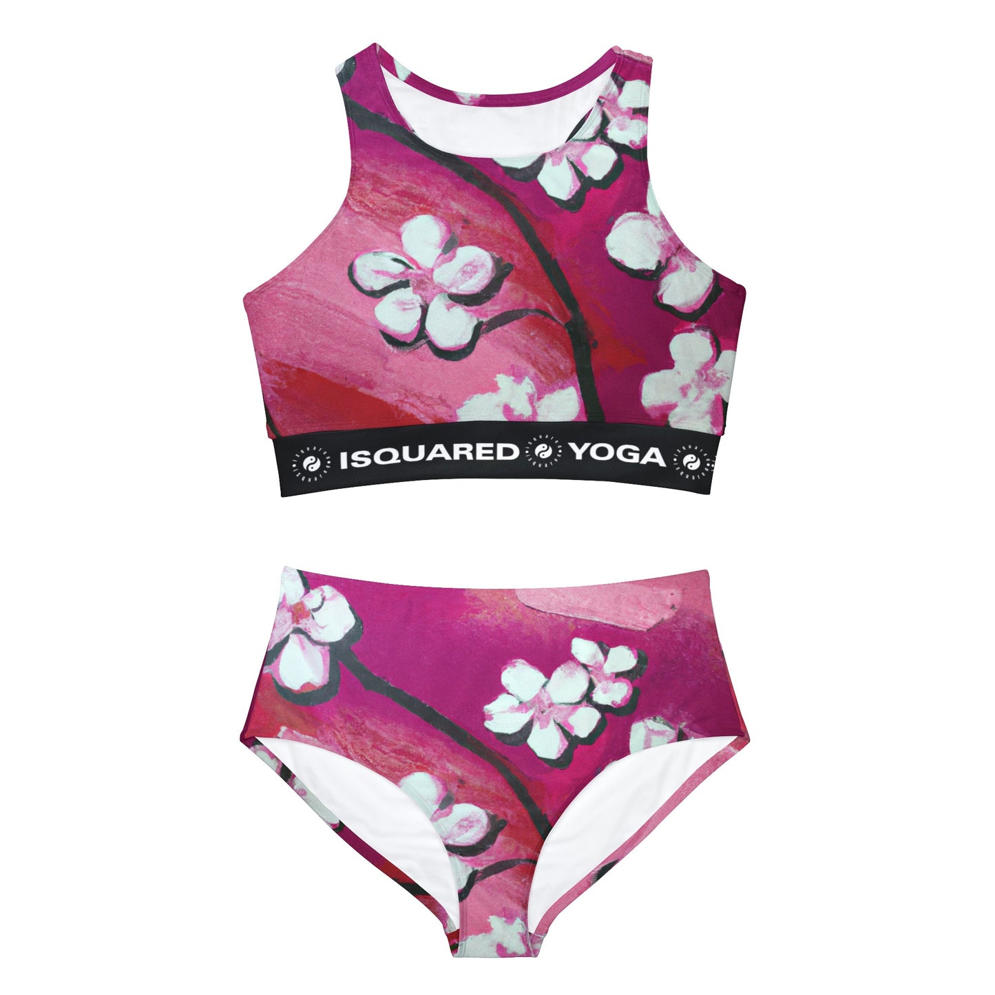 Ephemeral Blossom - Hot Yoga Bikini Set