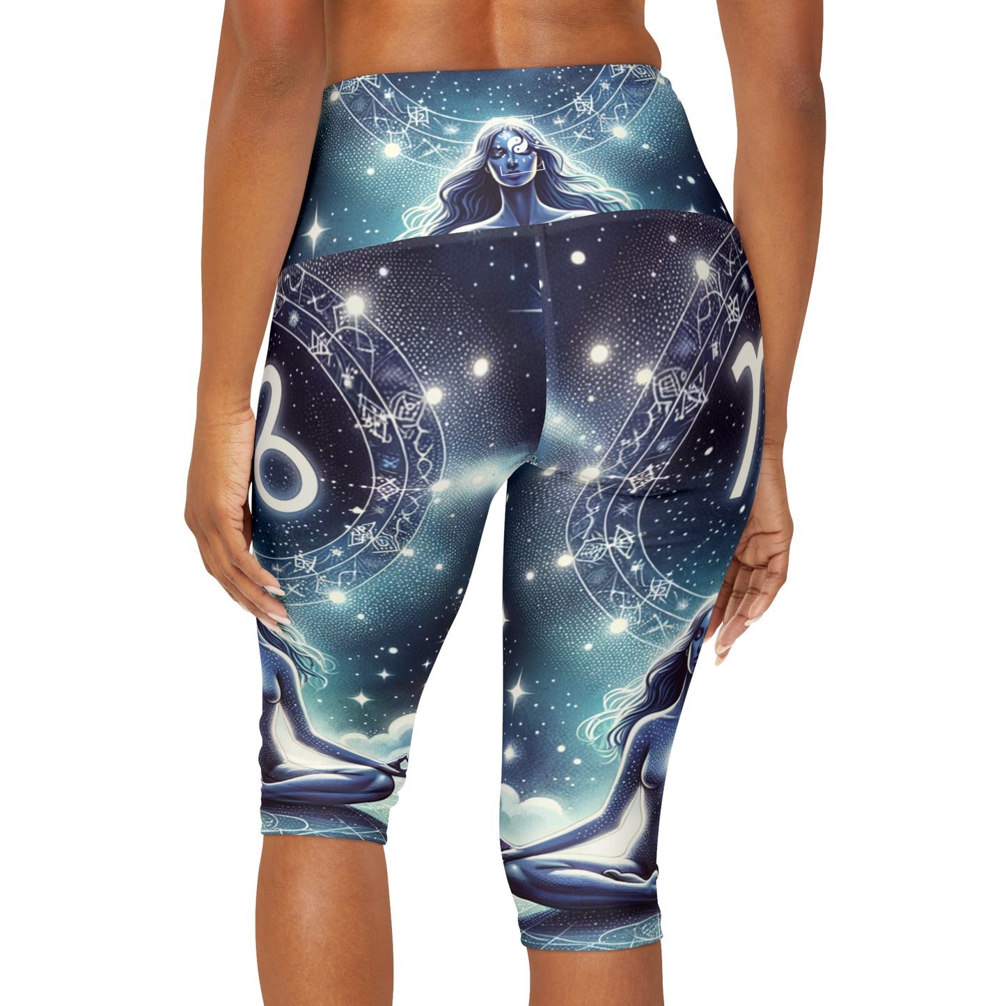 Aurora Virgo - High Waisted Capri Leggings