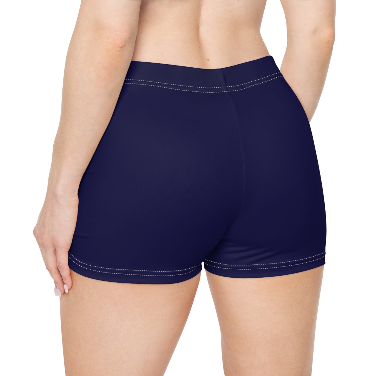 Bleu Royal - Mini short de yoga chaud 