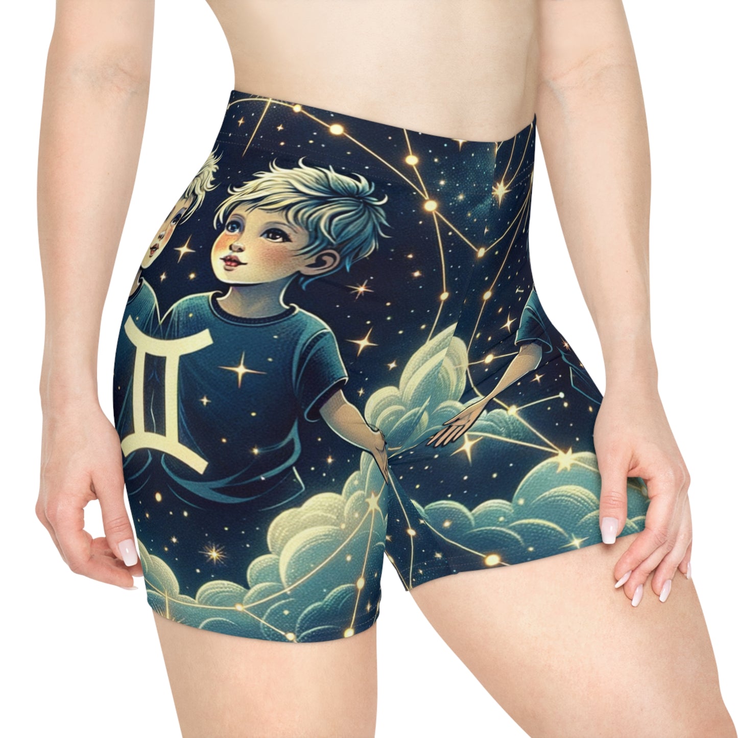 "Celestial Twinfinity" - Hot Yoga Short