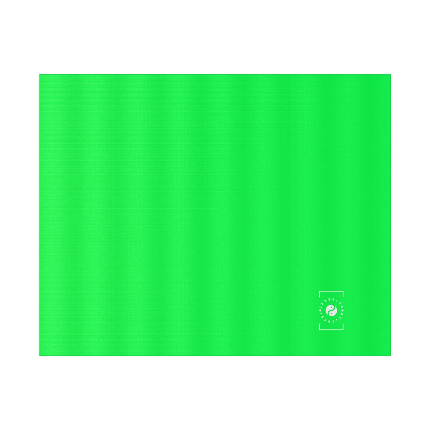 #0FFF50 Neon Green - Art Print Canvas