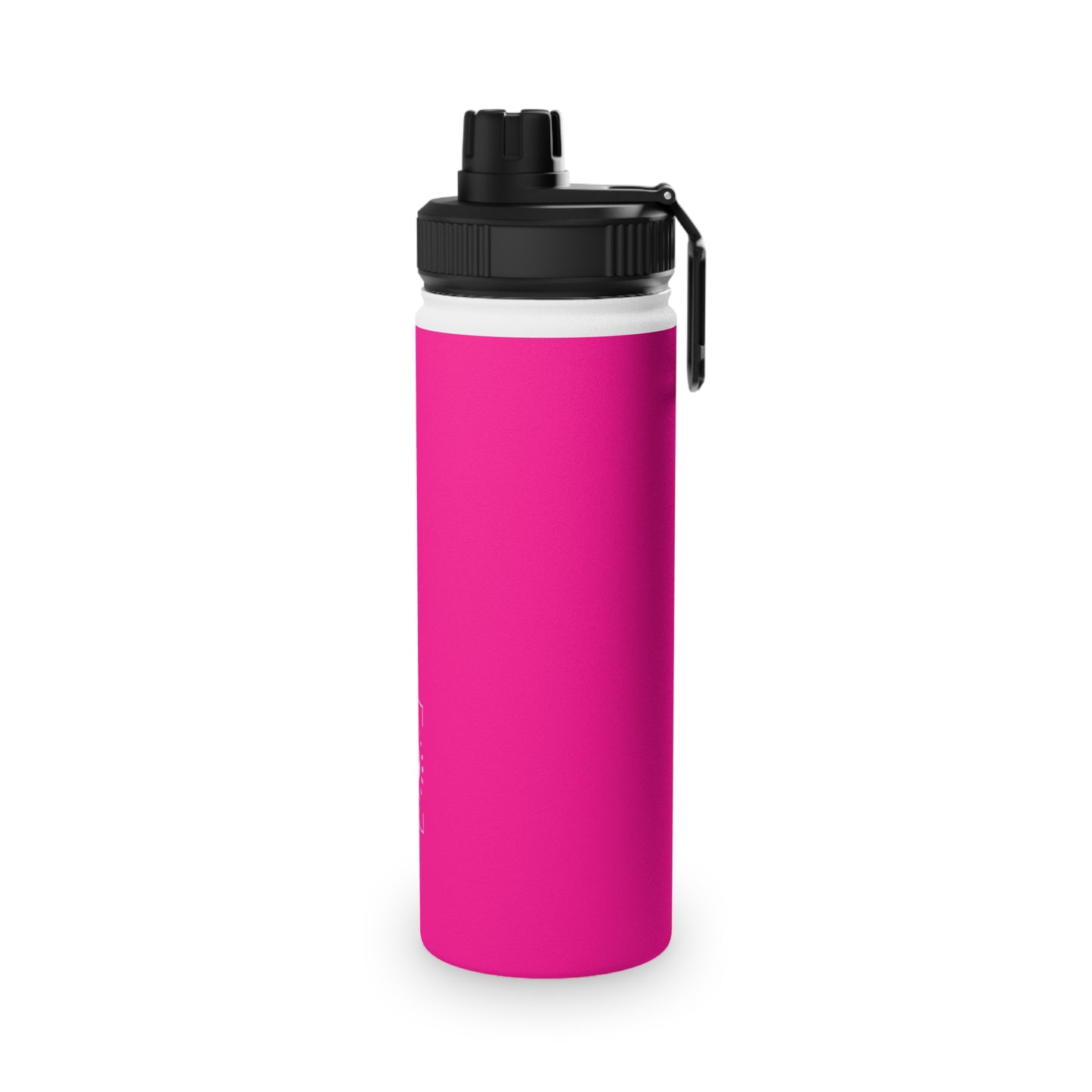 #FF0099 Sharp Pink - Sports Water Bottle