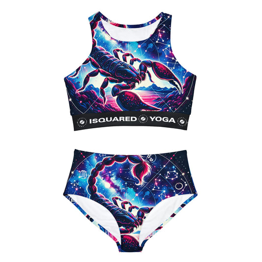 Crimson Scorpio - Hot Yoga Bikini Set