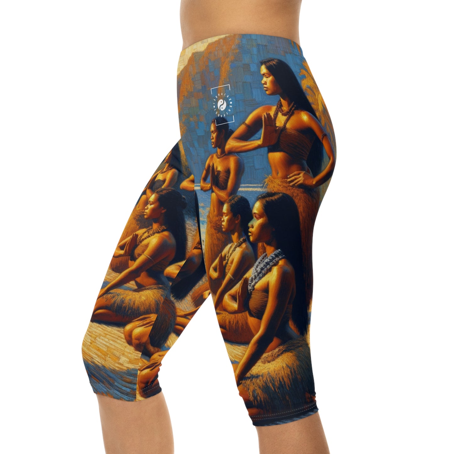 Gauguin Reverie - Capri Shorts