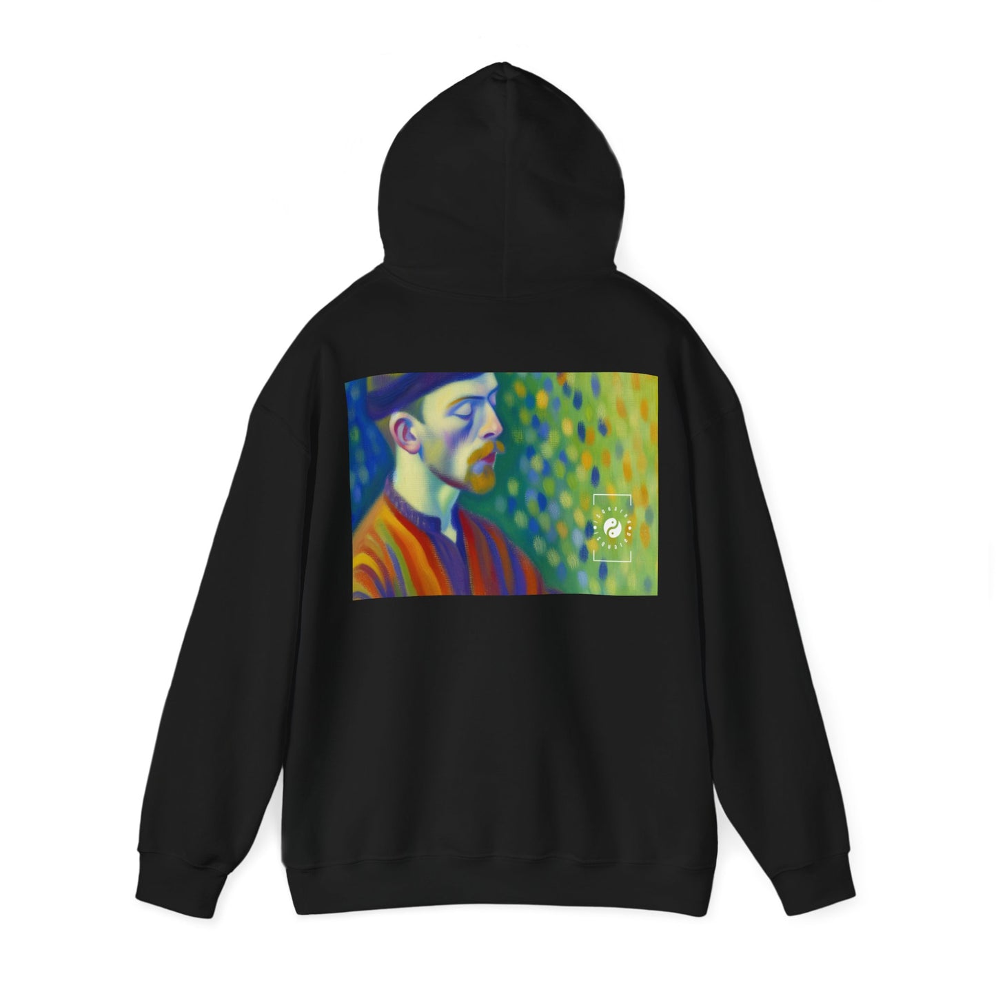 "Serene Resilience: A Frida's Solitude in hues" - Hoodie