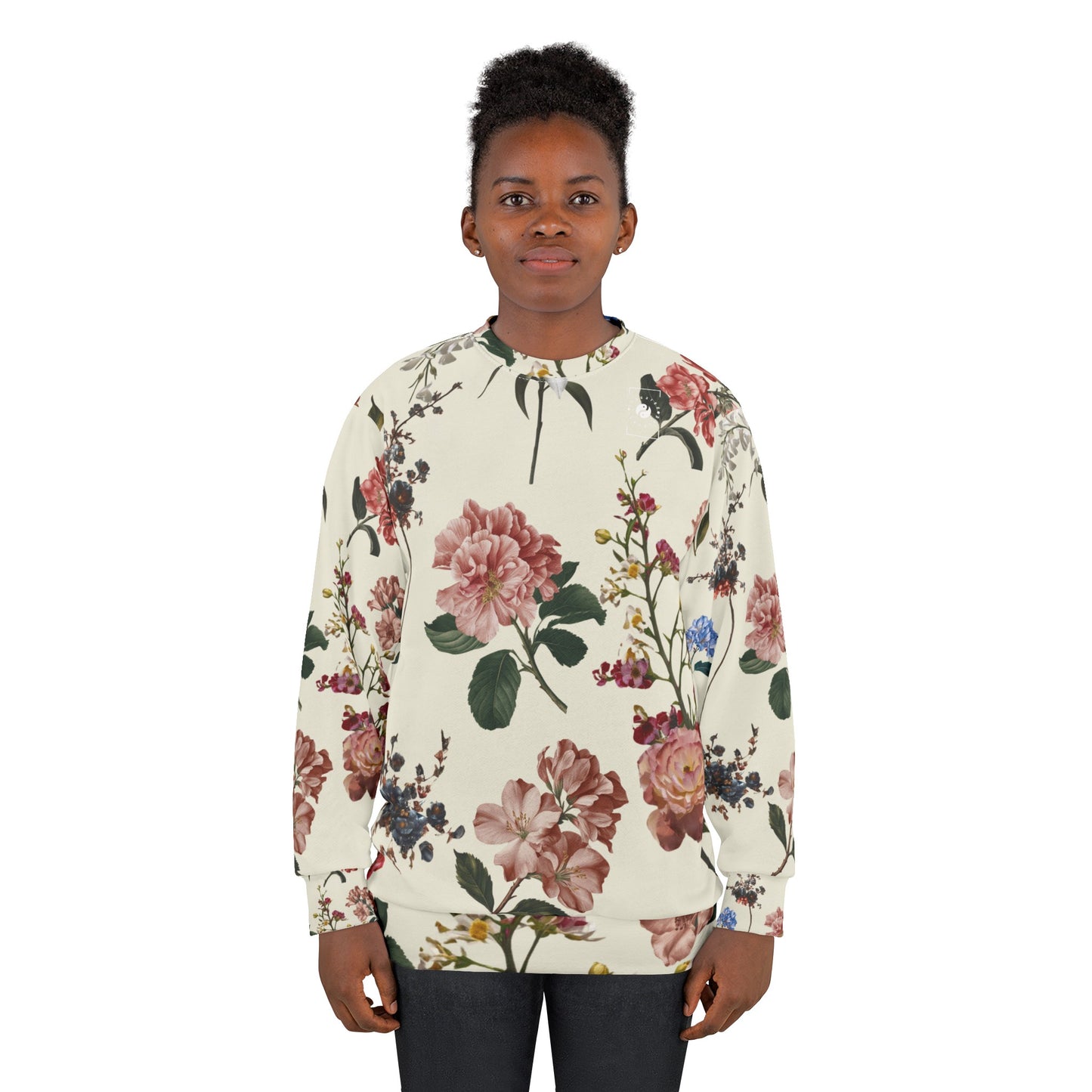 Botanicals on Beige - Unisex Sweatshirt