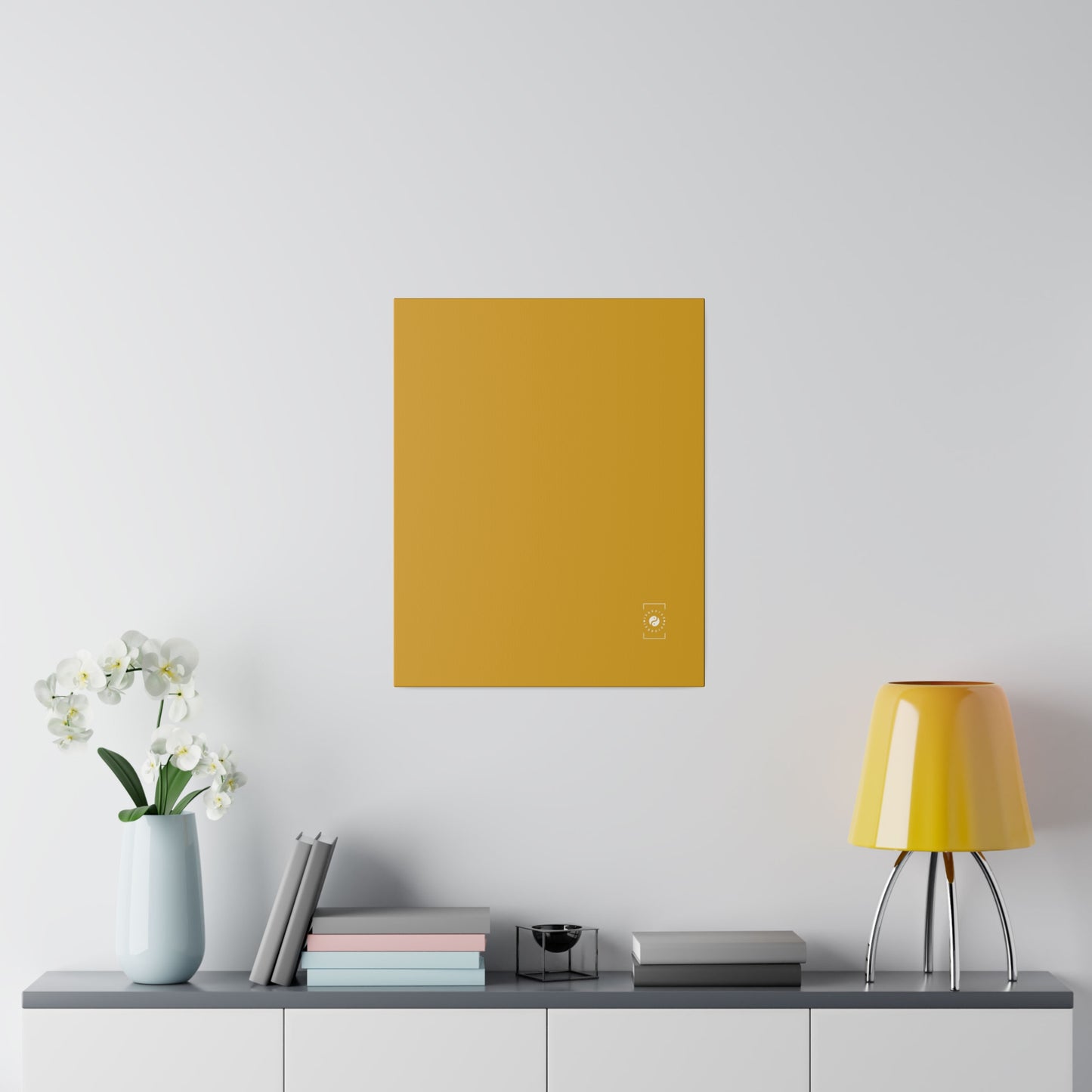 DAA520 Goldenrod - Art Print Canvas