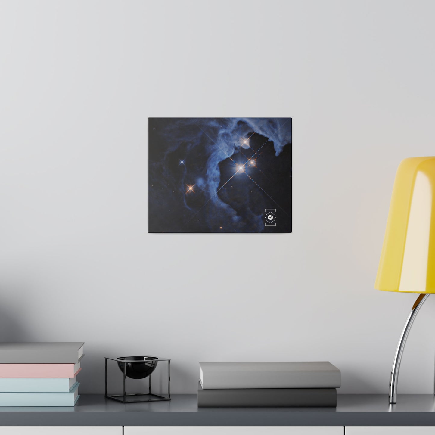 HP Tau, HP Tau G2, and G3 3 star system captured by Hubble - Art Print Canvas