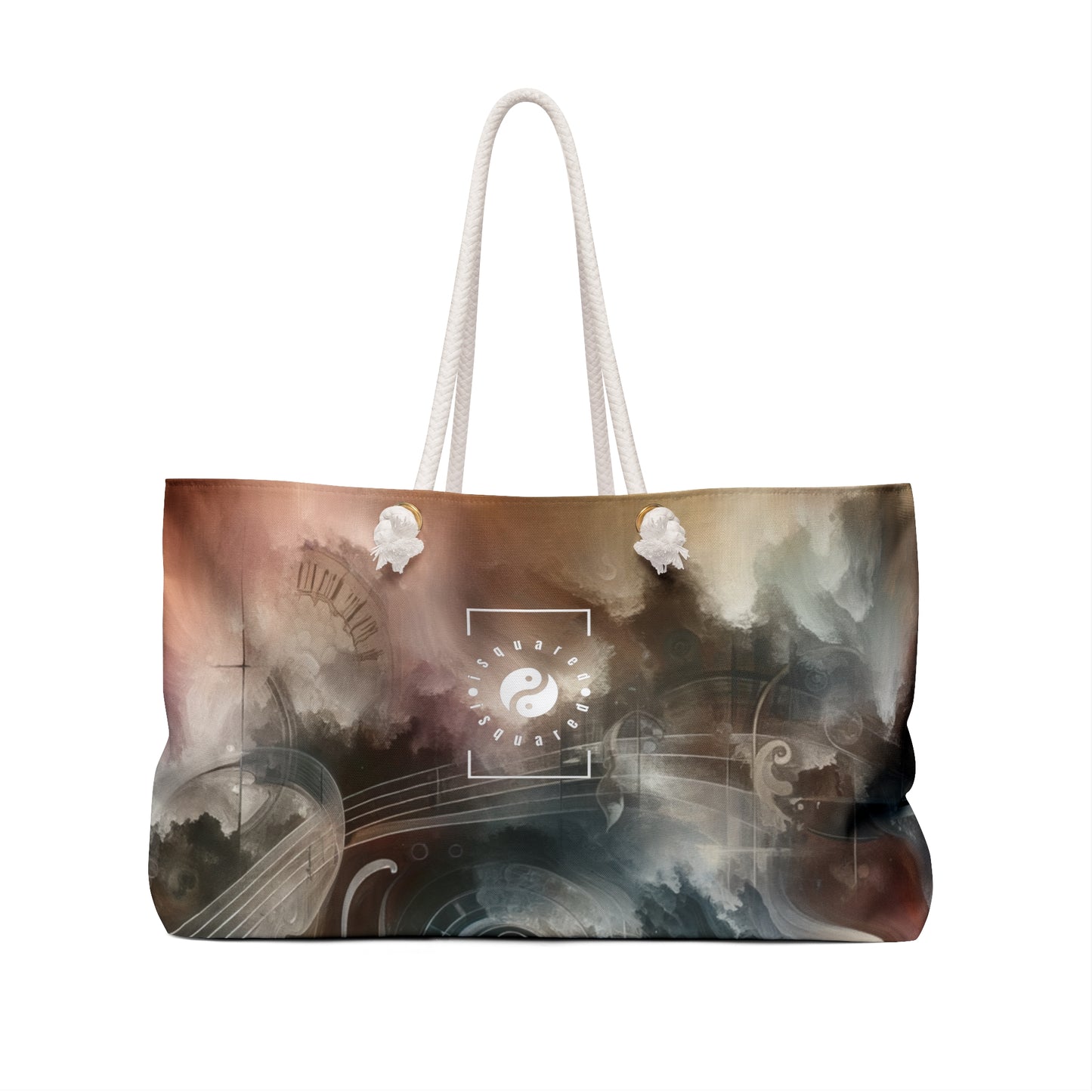 "Harmony of Descent: An Abstract Ode to La Traviata" - Casual Yoga Bag