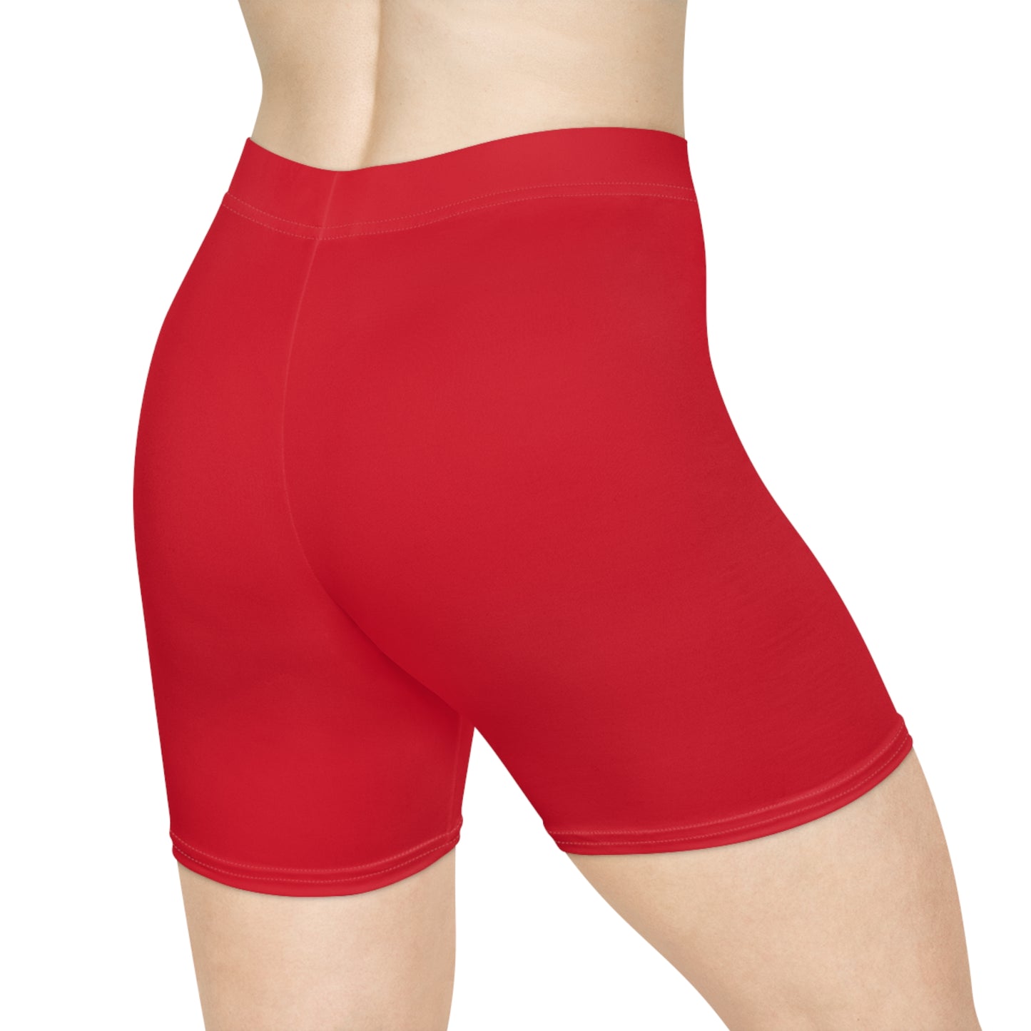 #D10927 Scarlet Red - Hot Yoga Short