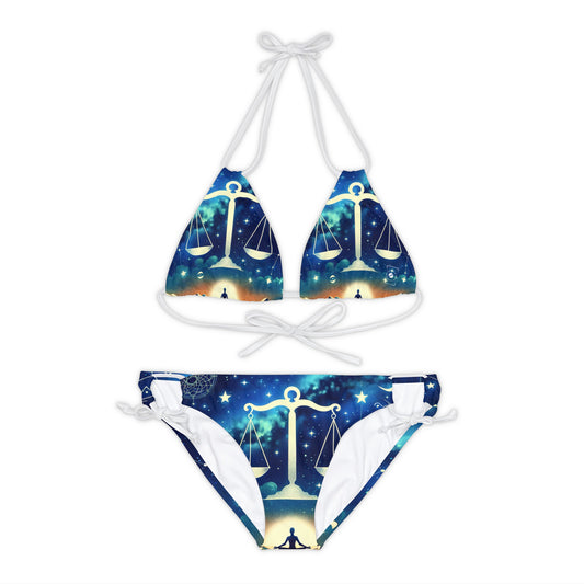 Celestial Libra - Lace-up Bikini Set
