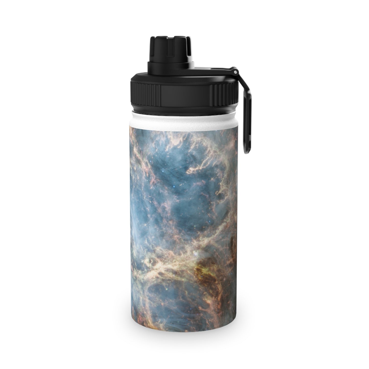 Crab Nebula (NIRCam and MIRI Image) - Sports Water Bottle