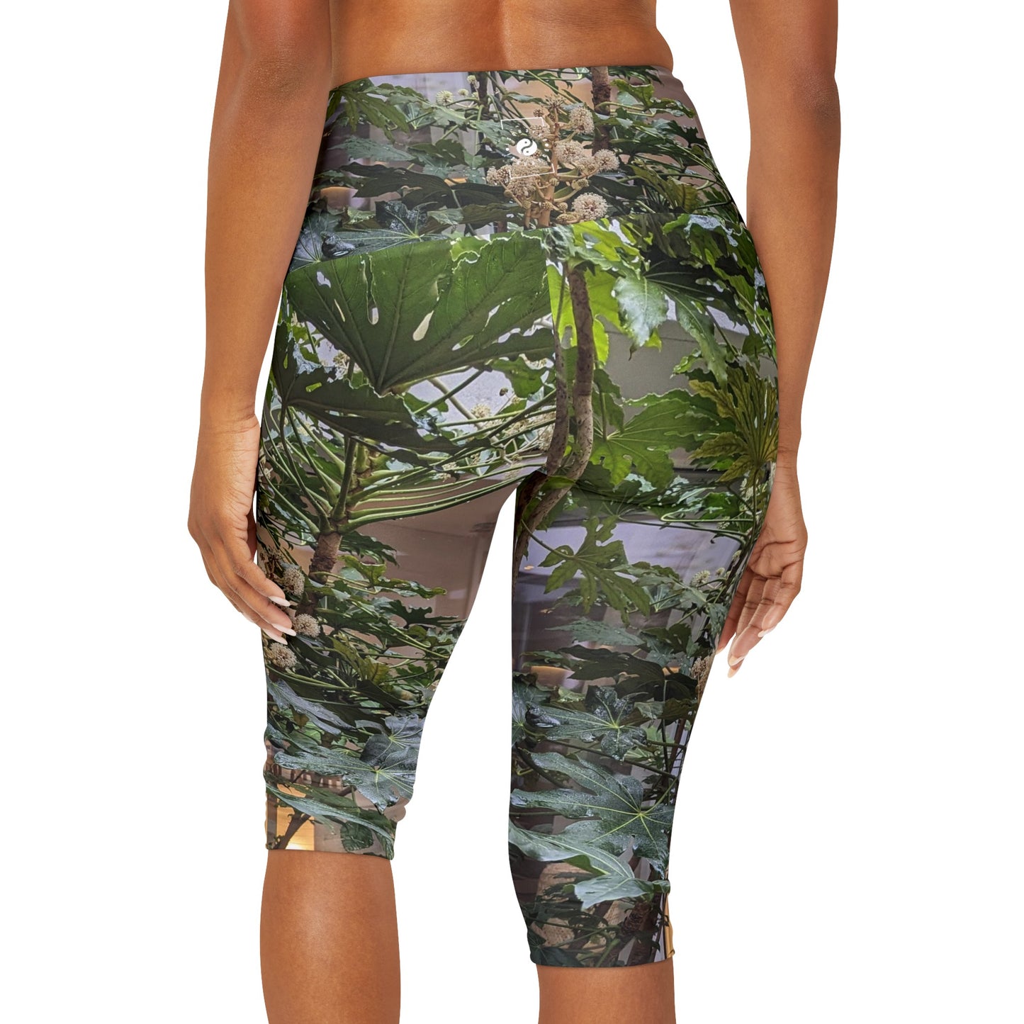 Plasky Jungle - High Waisted Capri Leggings