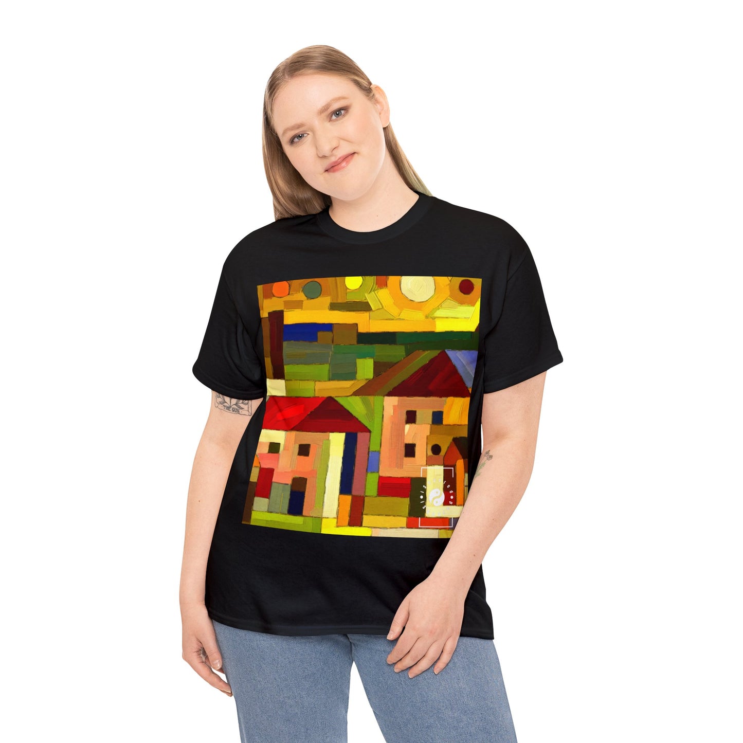 "Earthen Adobes in Hues of Hundertwasser" - Heavy T