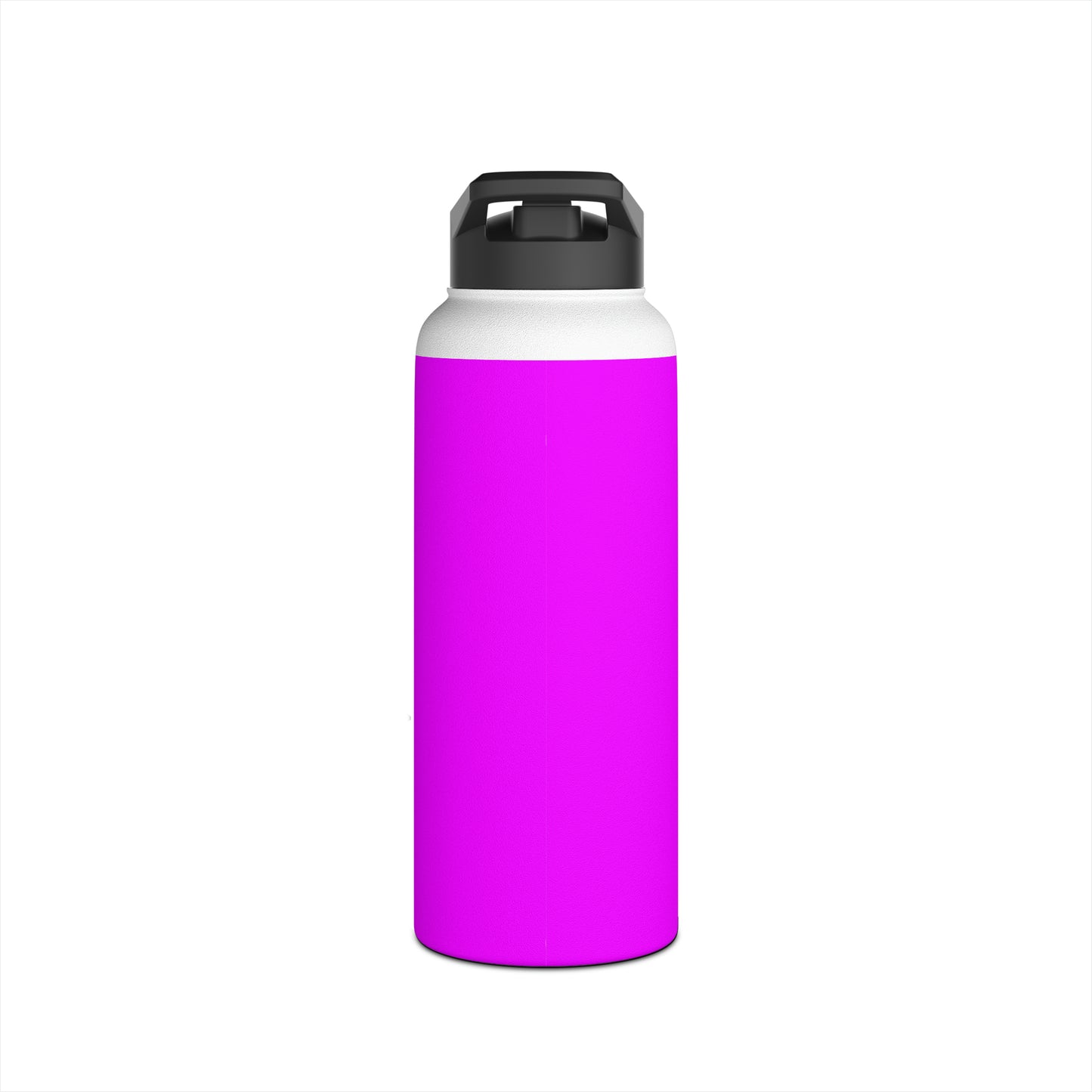 #f000ff Neon Purple - Water Bottle