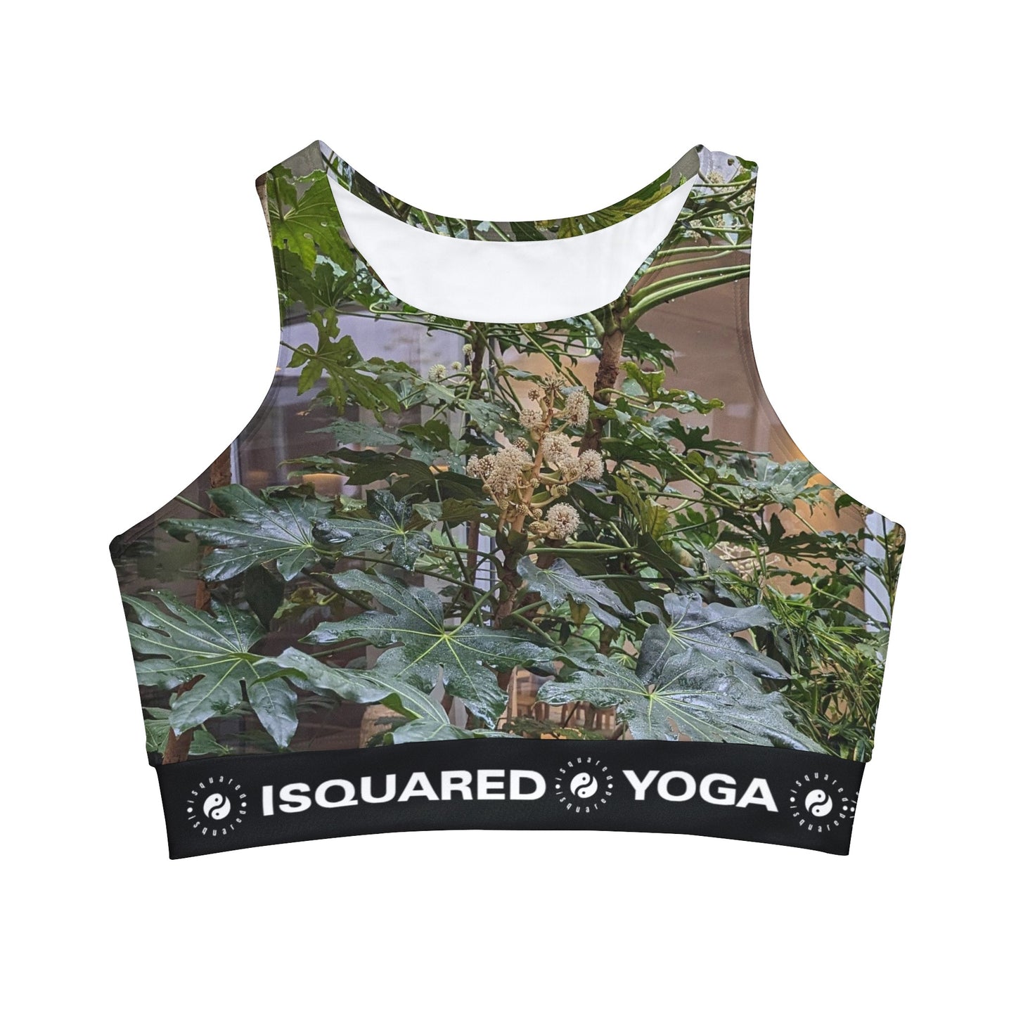 Plasky Jungle - High Neck Crop Top