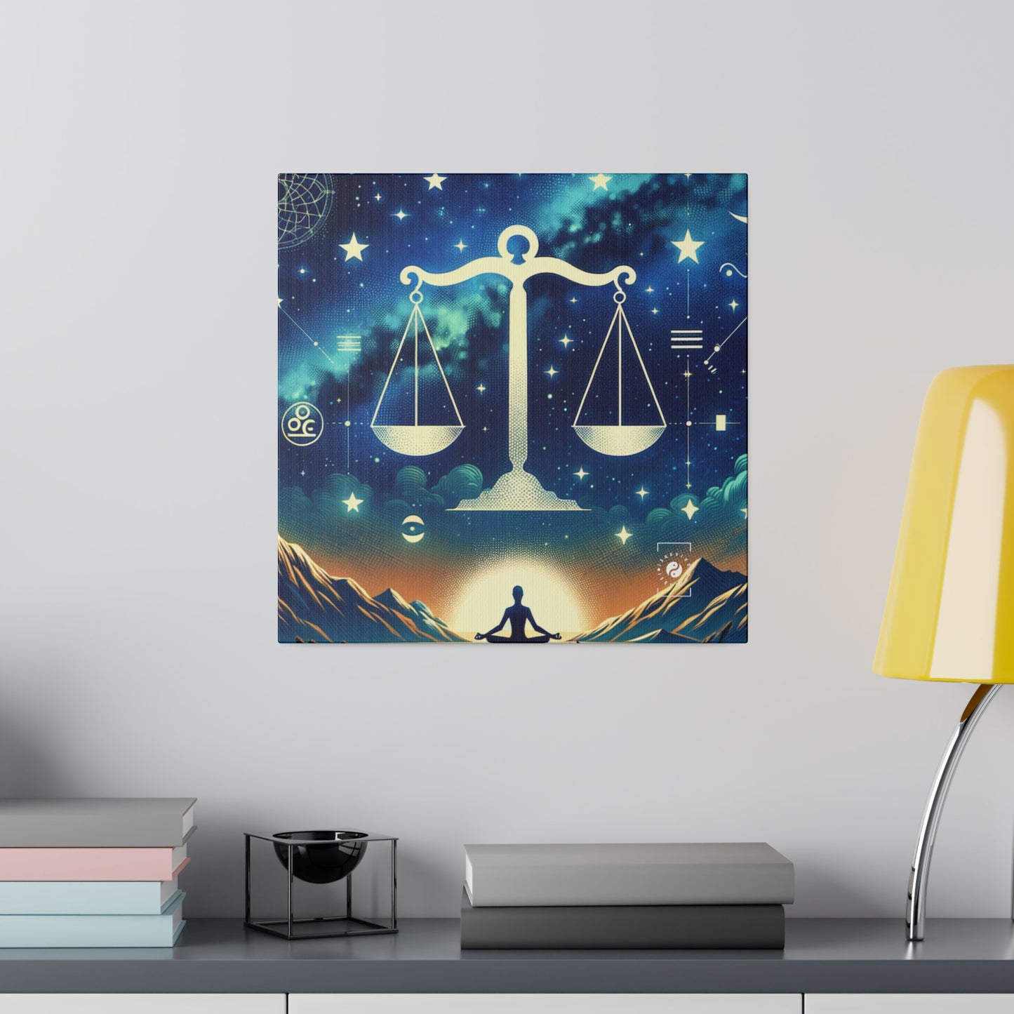 Celestial Libra - Art Print Canvas