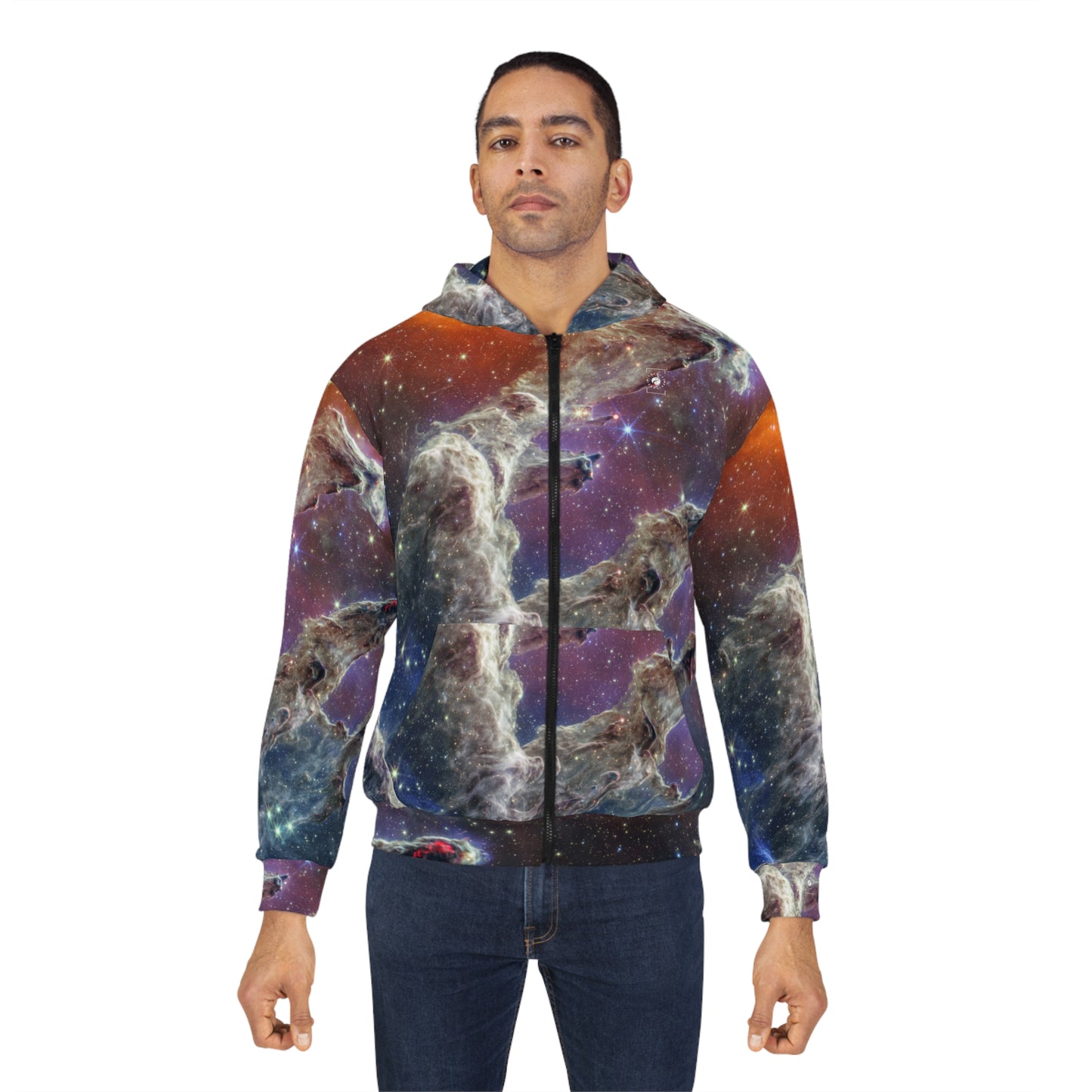 Pillars of Creation (NIRCam and MIRI Composite Image) - JWST Collection - Zip Hoodie