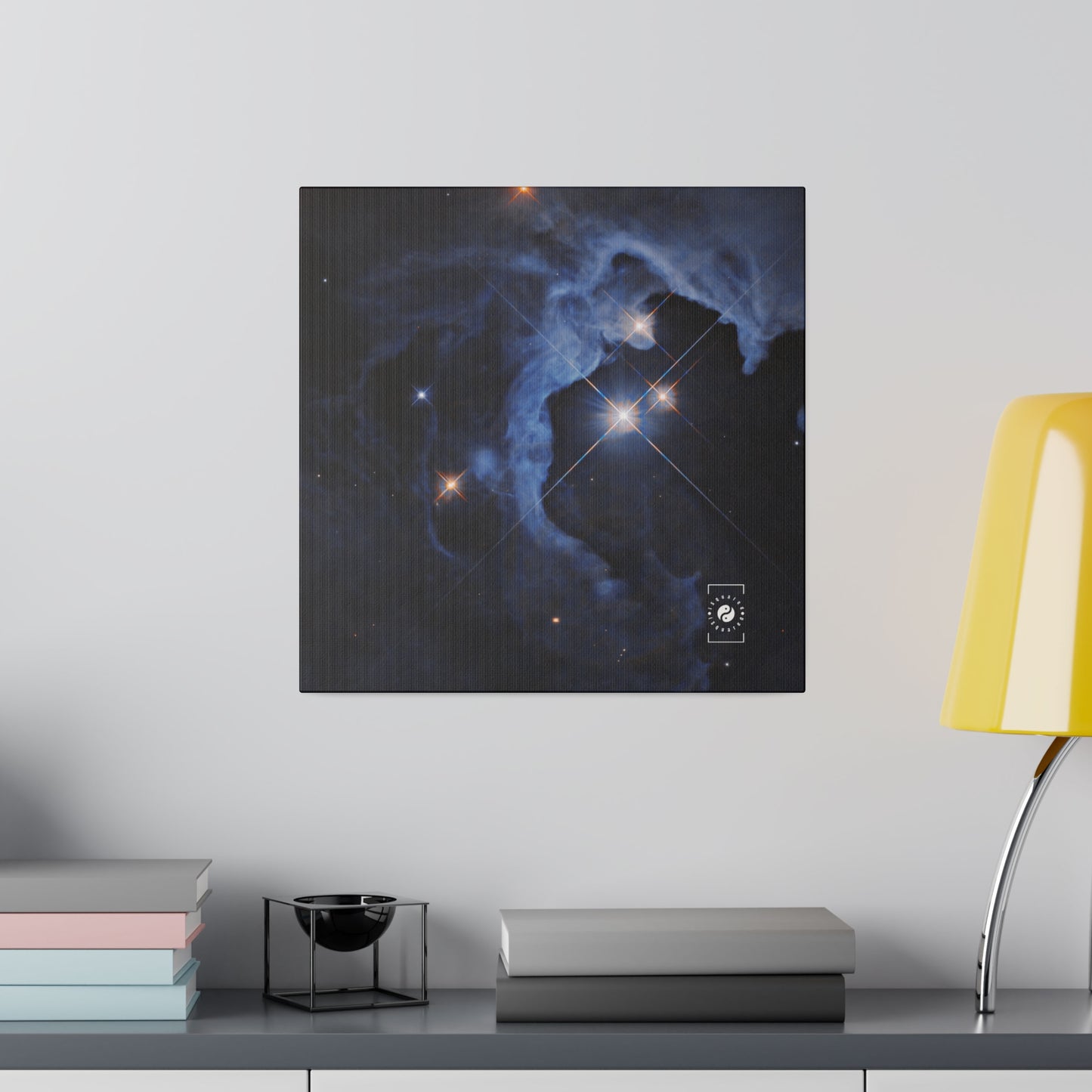 HP Tau, HP Tau G2, and G3 3 star system captured by Hubble - Art Print Canvas