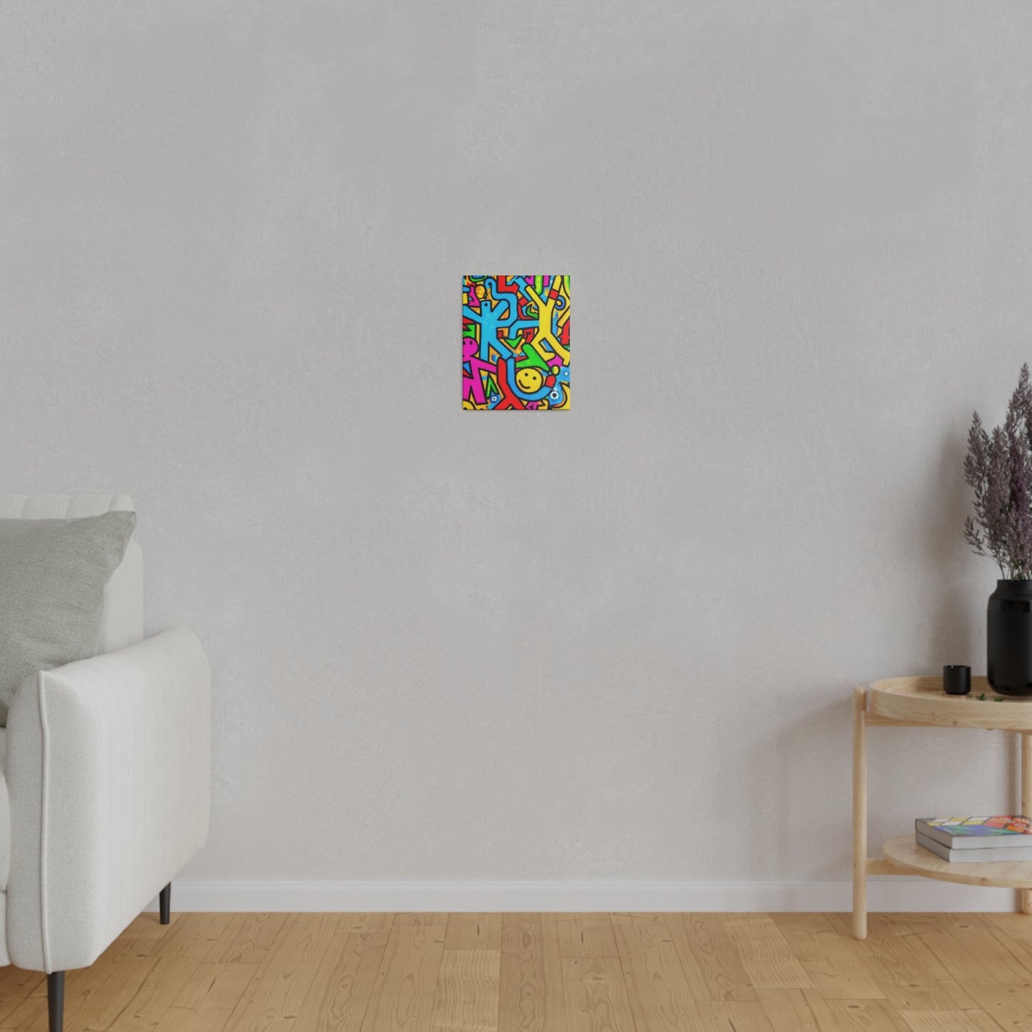 symbols of happiness - Art Print Canvas