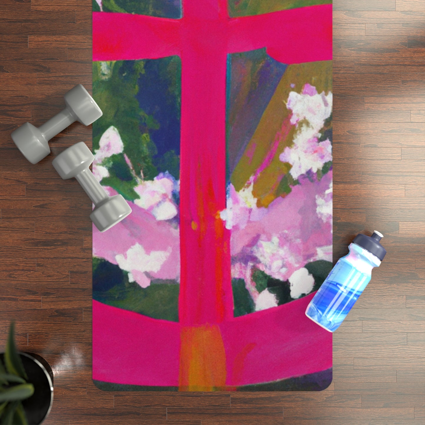 "Bloom Resurgence" - Tapis de yoga