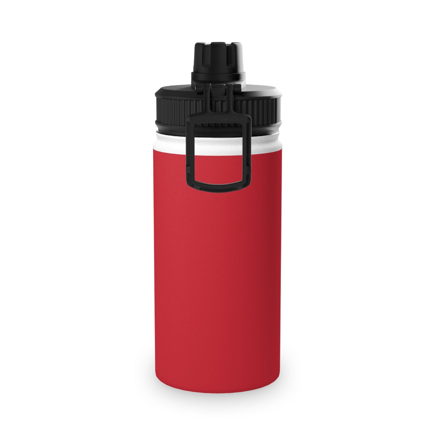 #D10927 Scarlet Red - Sports Water Bottle