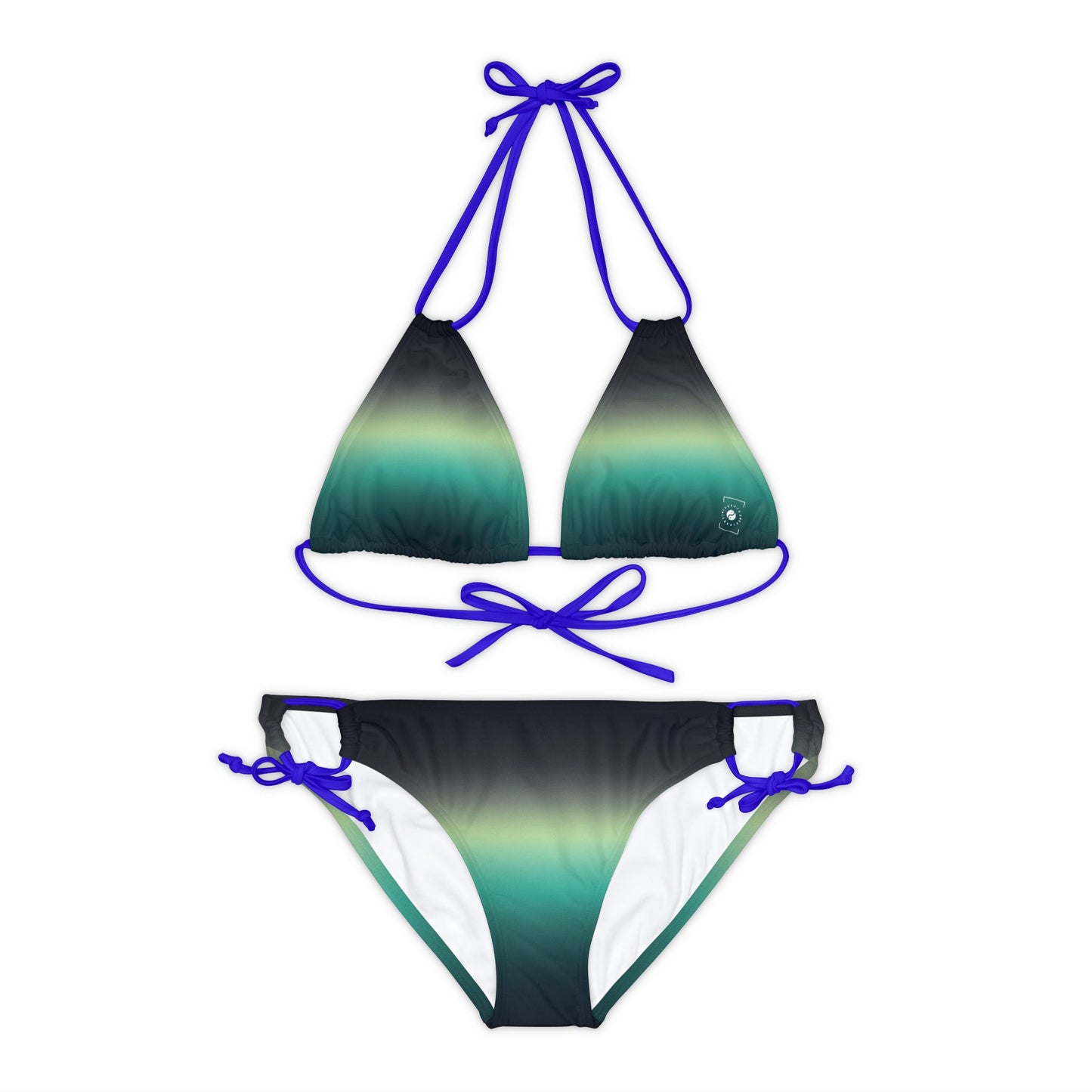 Midnight Gradients - Lace-up Bikini Set