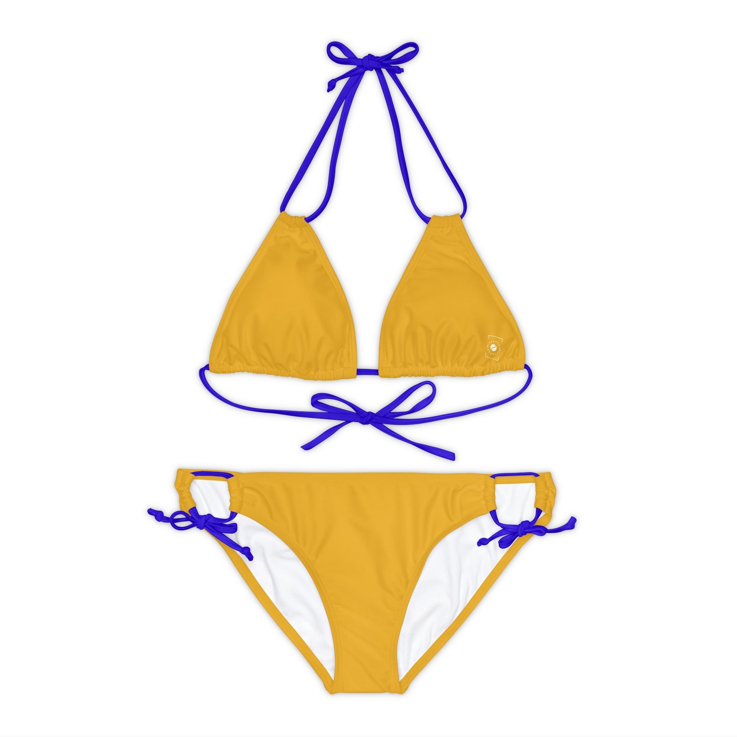 DAA520 Goldenrod - Lace-up Bikini Set