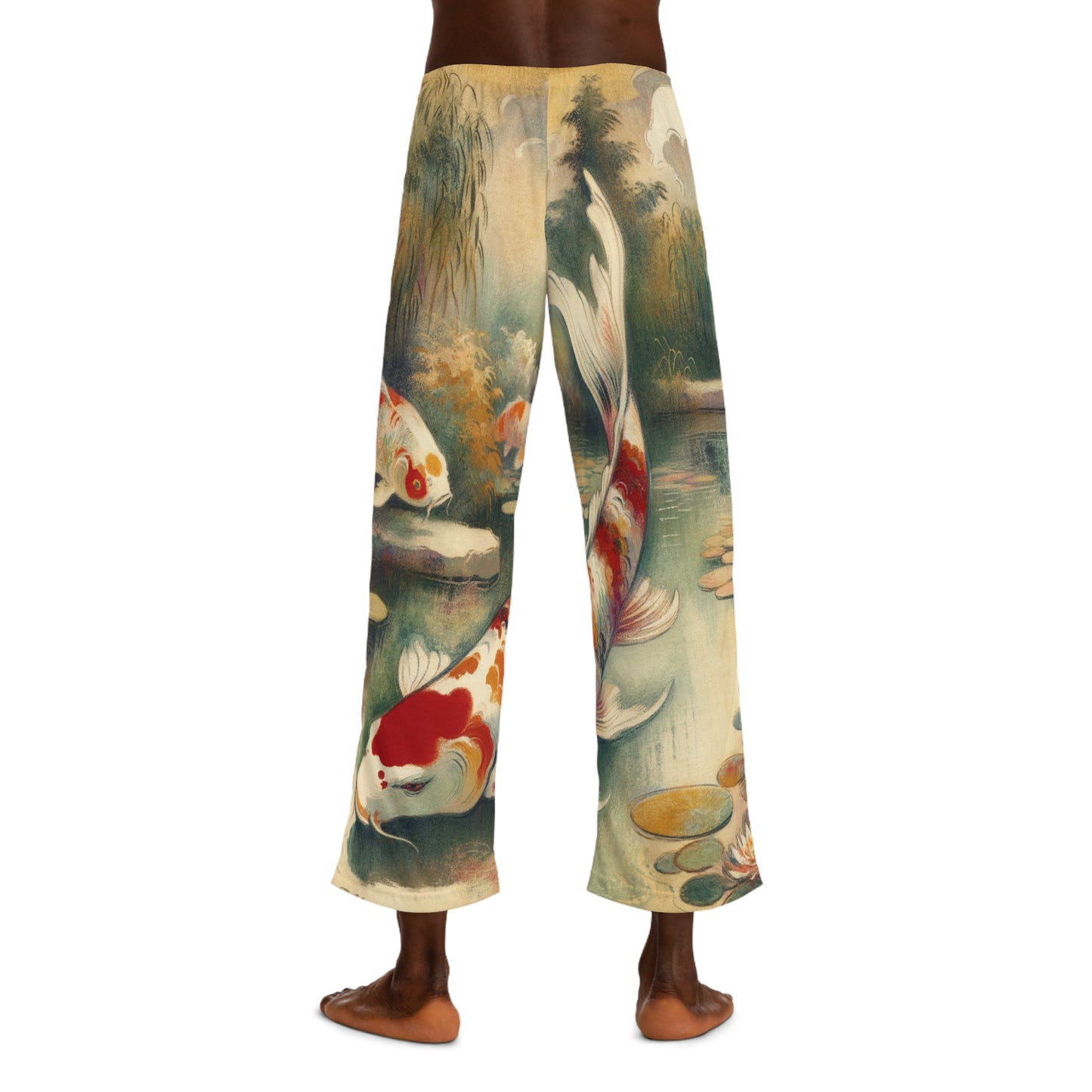 Koi Lily Pond - men's Lounge Pants