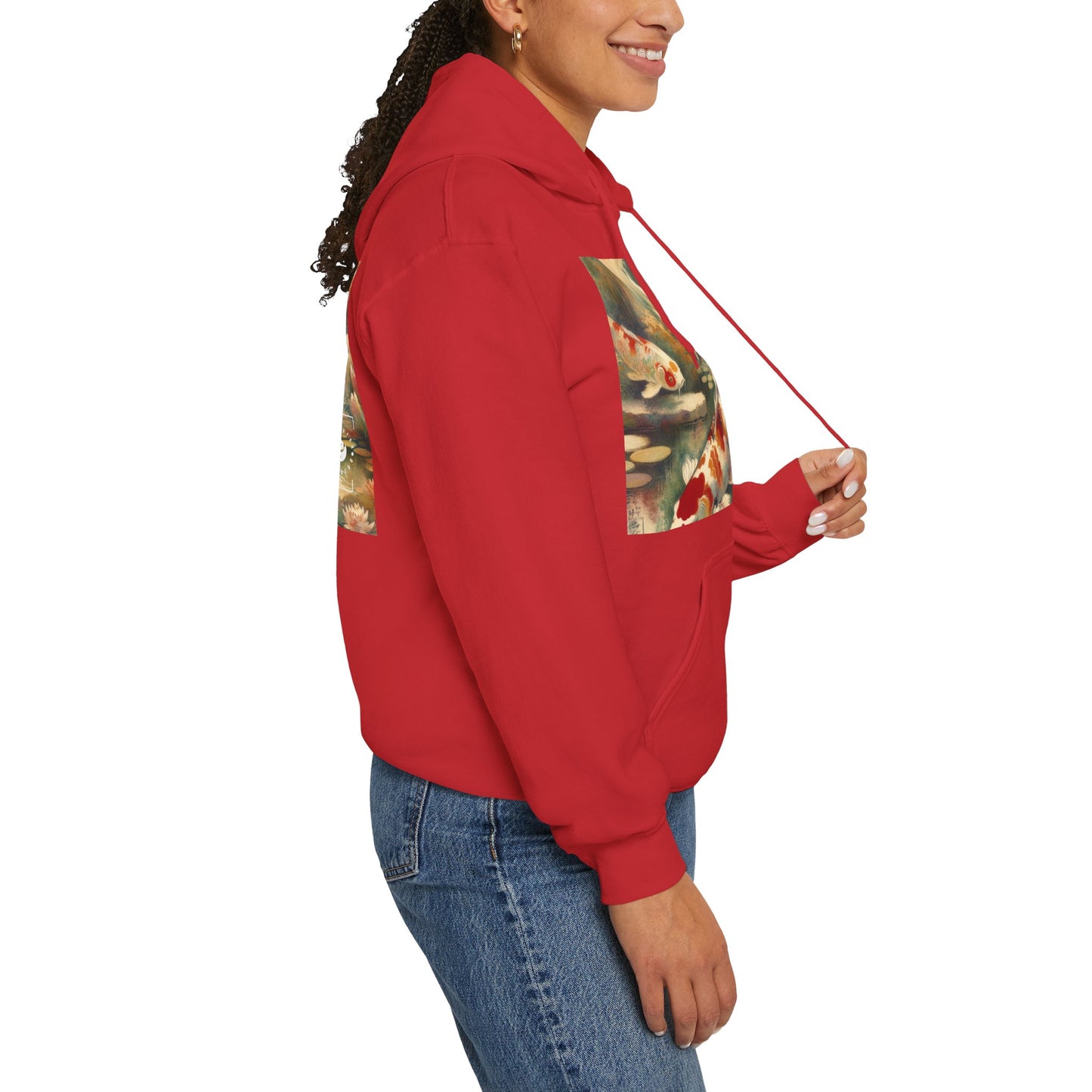 Koi Lily Pond - Hoodie