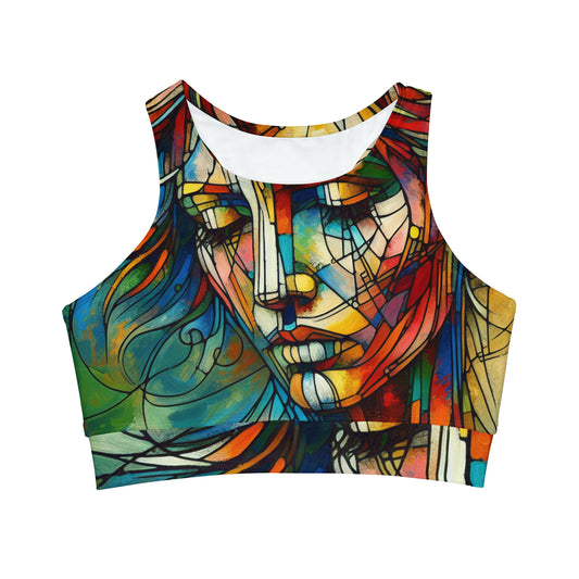 Lorenzo Viviani - High Neck Crop Top