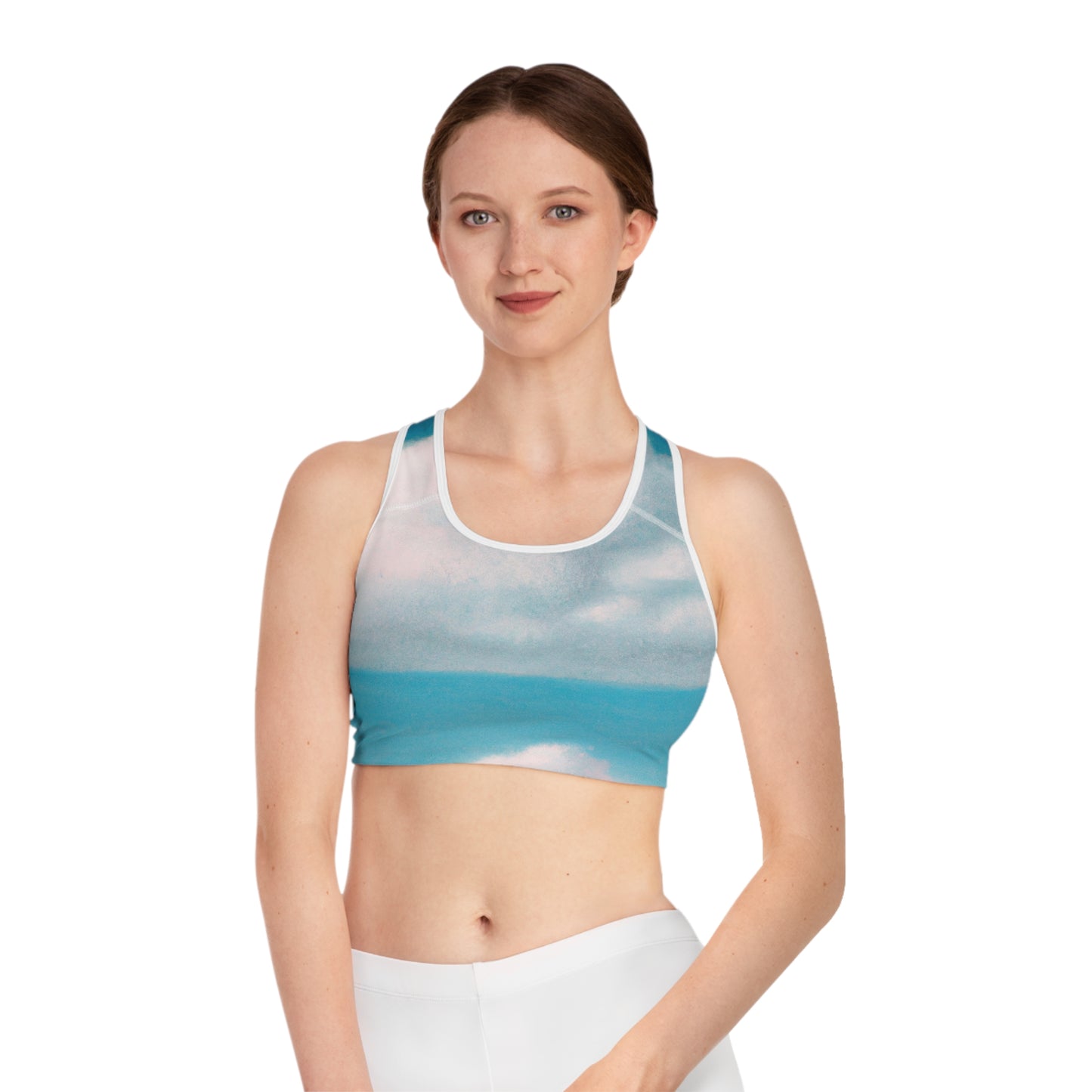 "Cloud Opera Serenity" - High Performance Sports Bra