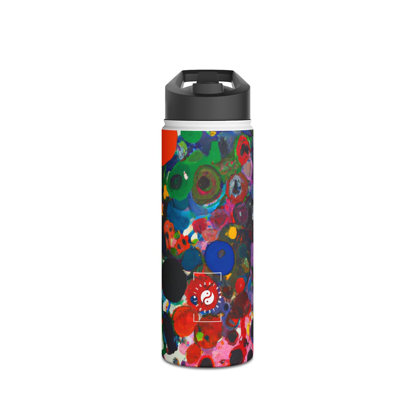 Ink drops meditation - Water Bottle