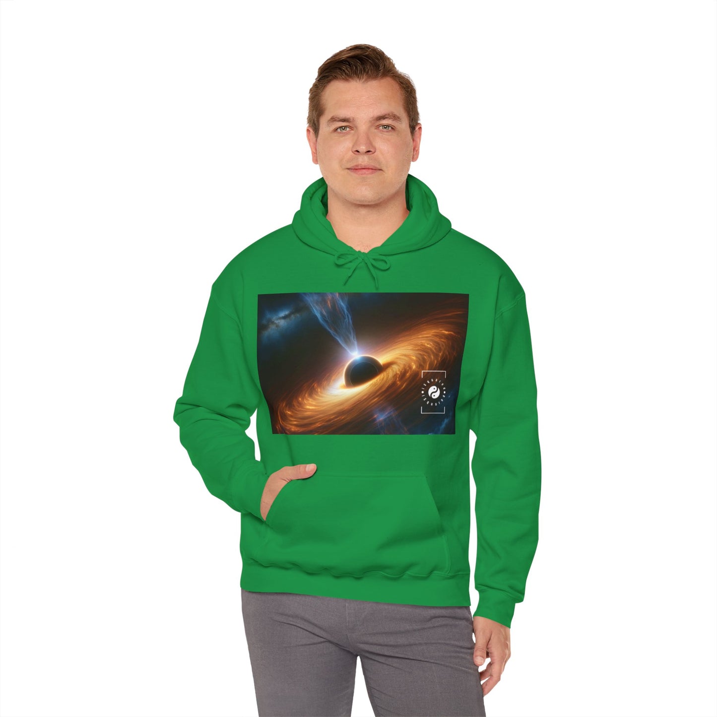 "Discs of Illumination: Black Hole Reverie" - Hoodie