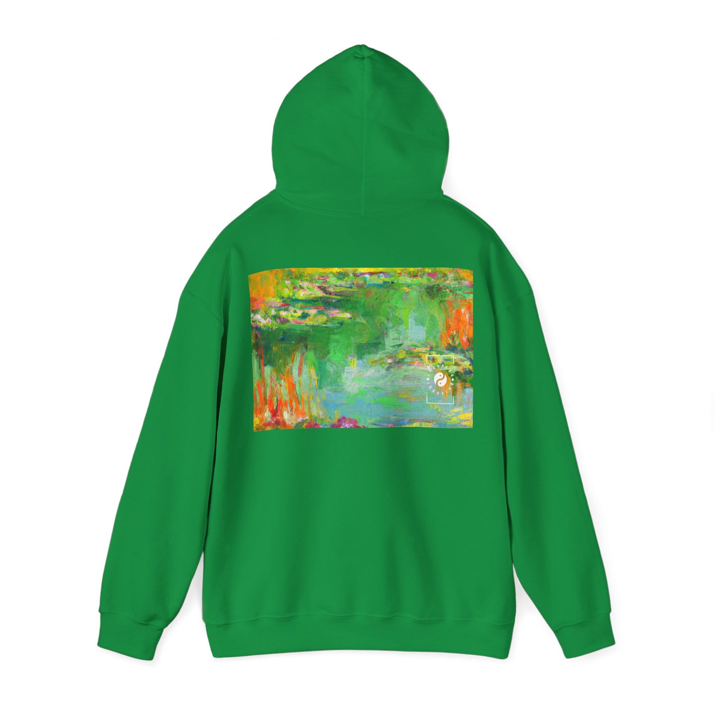 "Lily Aquarelle: Dusk Reflections" - Hoodie