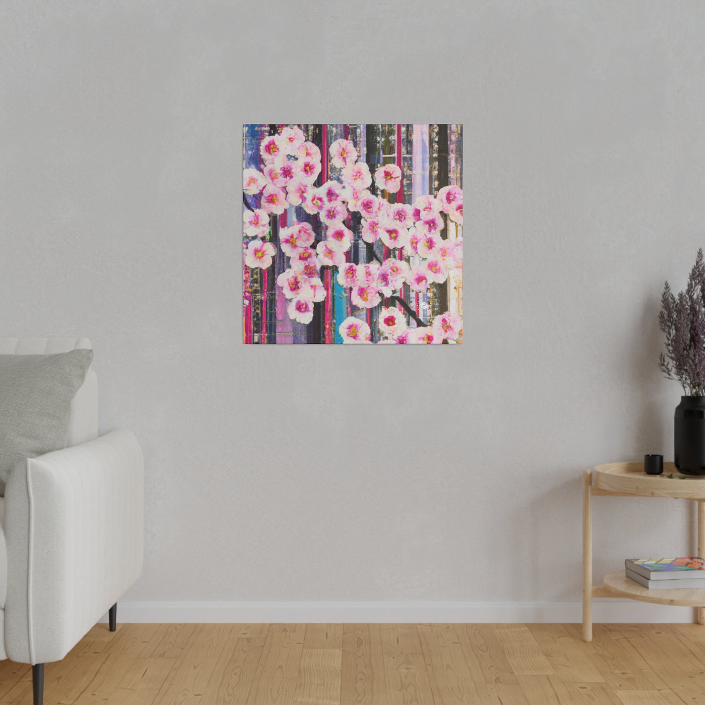 Abstract Bloom 05 - Art Print Canvas