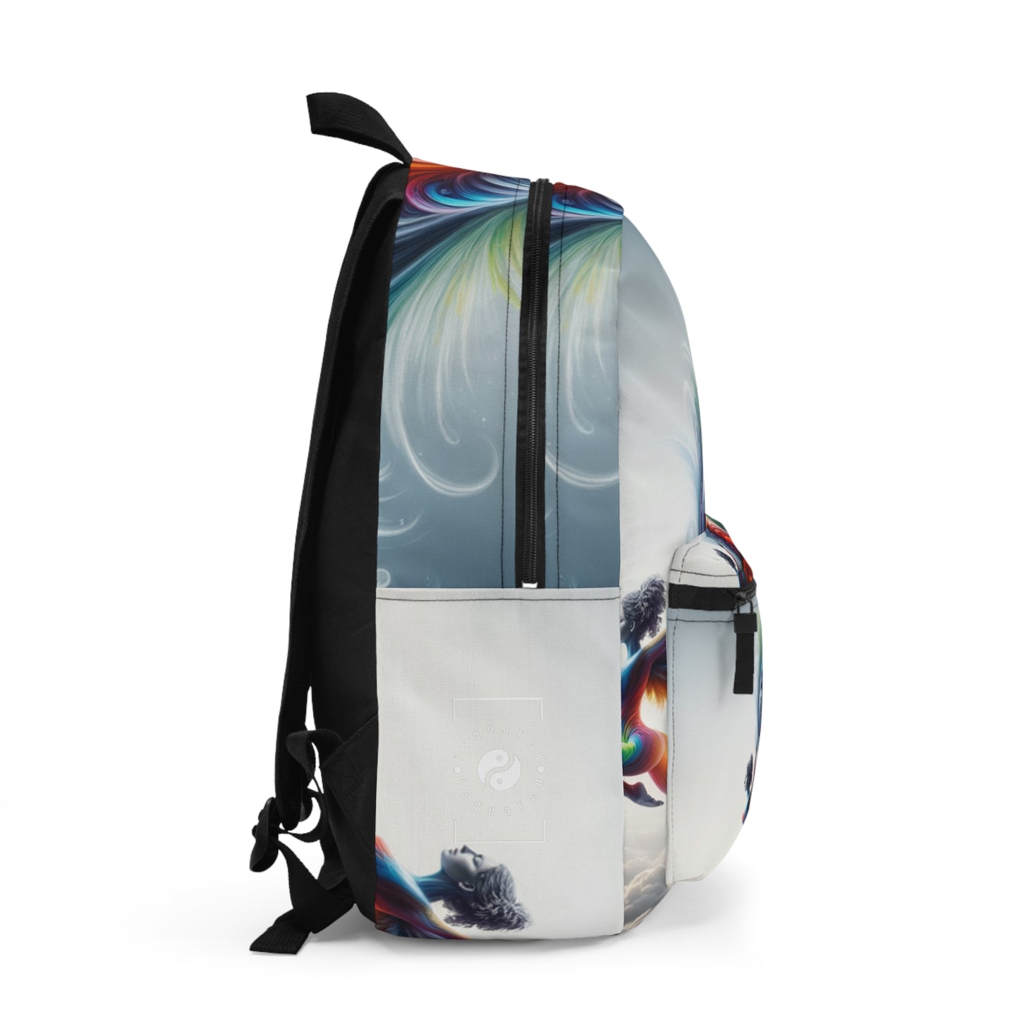 "Yogini's Rainbow Flight" - Backpack