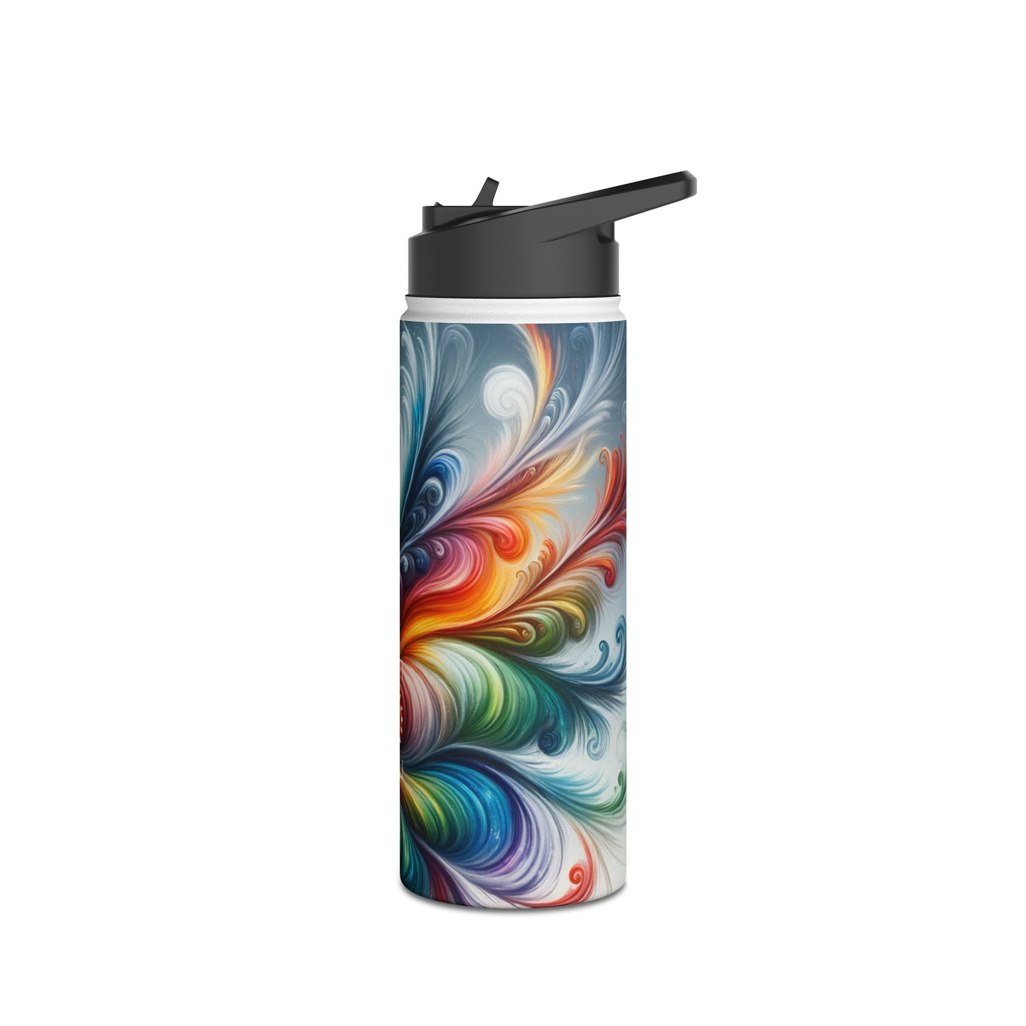 "Yogini's Rainbow Flight" - Water Bottle