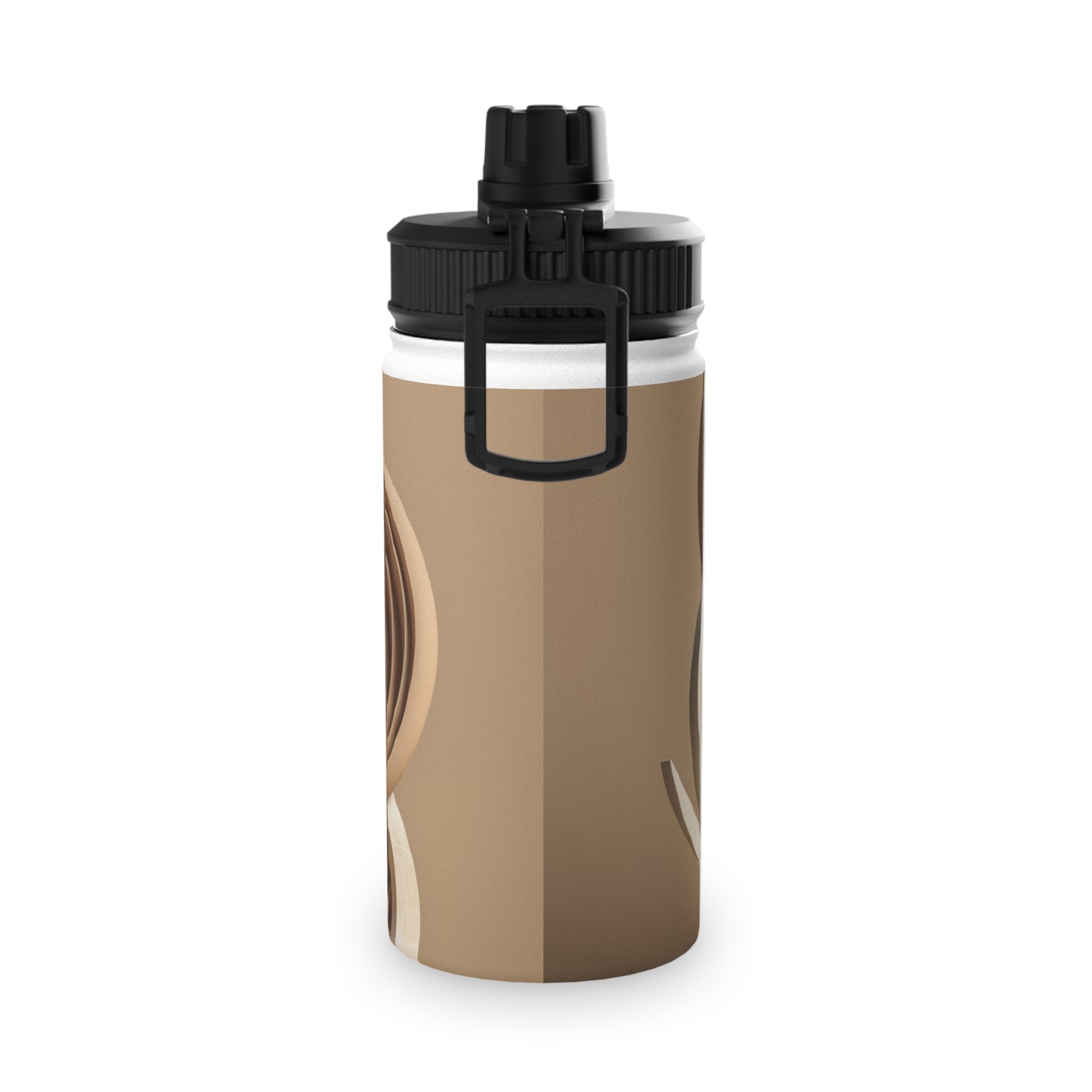 "Hepworth Hues: An Earth Tone Symphony" - Sports Water Bottle