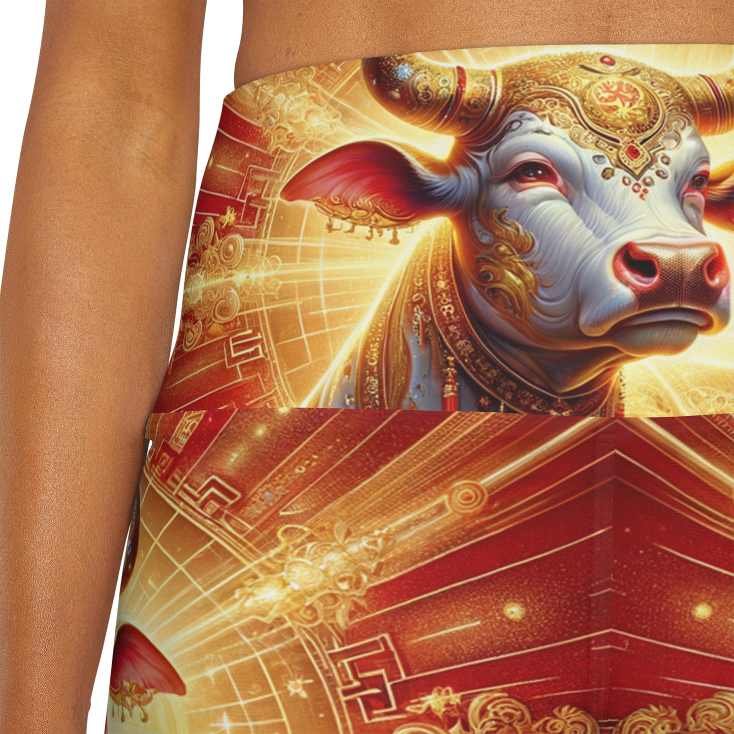 "Golden Euphoria: A Dance of the Divine Bovine" - shorts