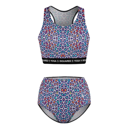 Wild Leopards - Hot Yoga Bikini Set