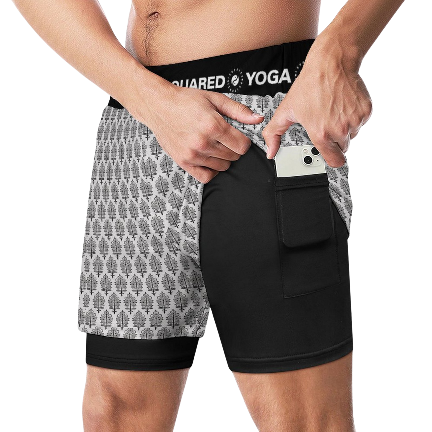 Jaipur Love - Compression Yoga Shorts