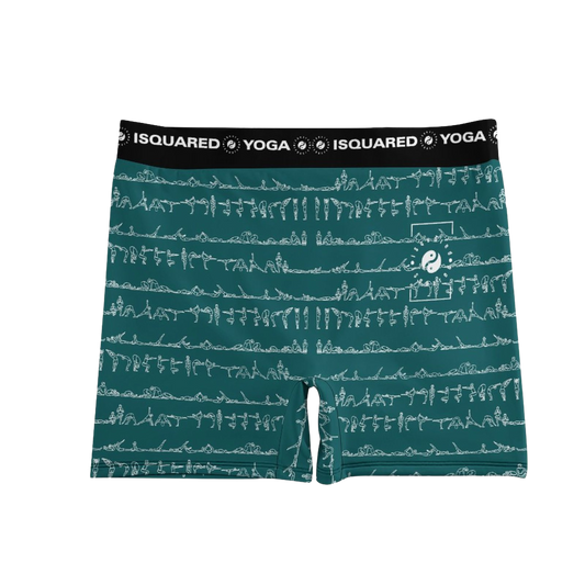 Bikram Ember - iSquared Yoga Shorts