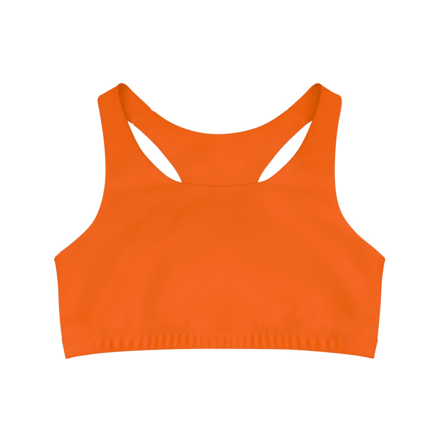 Orange fluo #FF6700 - Soutien-gorge de sport sans couture