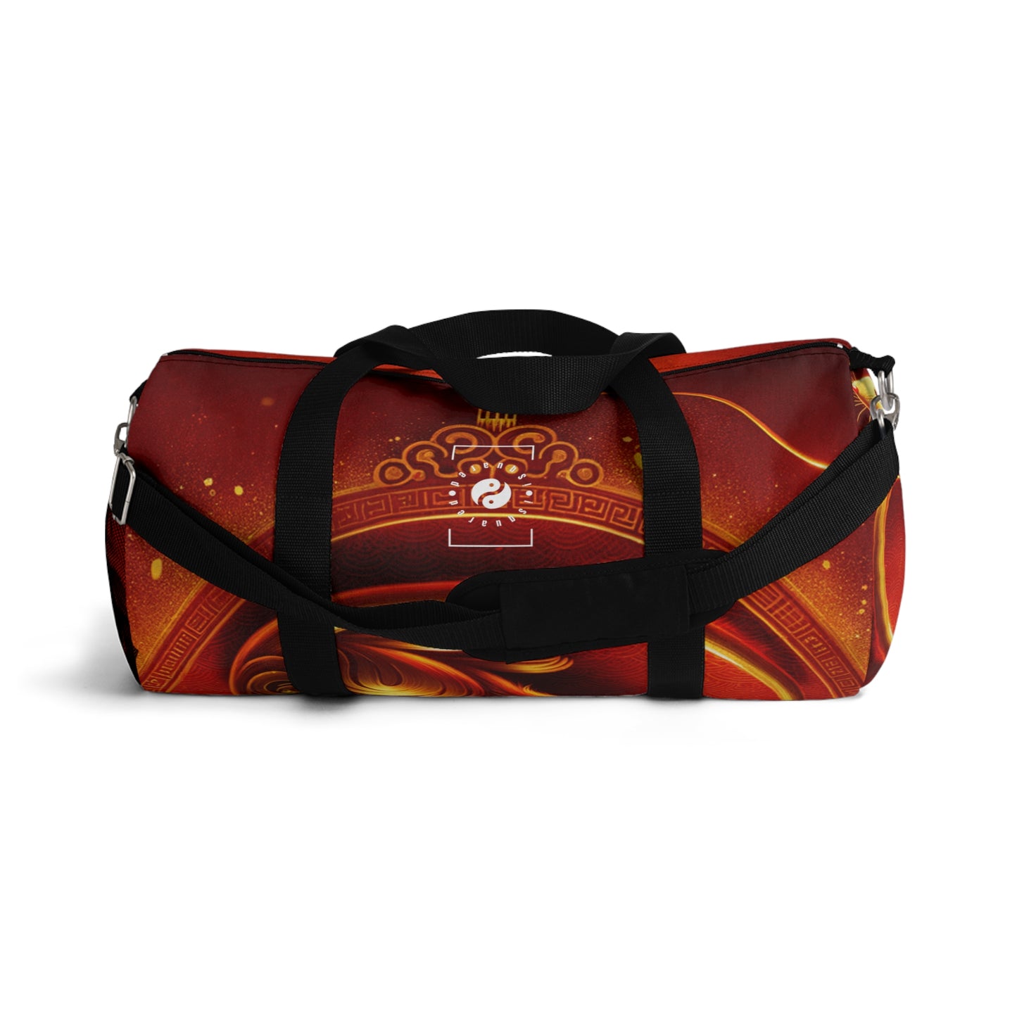 "Golden Emissary: A Lunar New Year's Tribute" - Duffle Bag