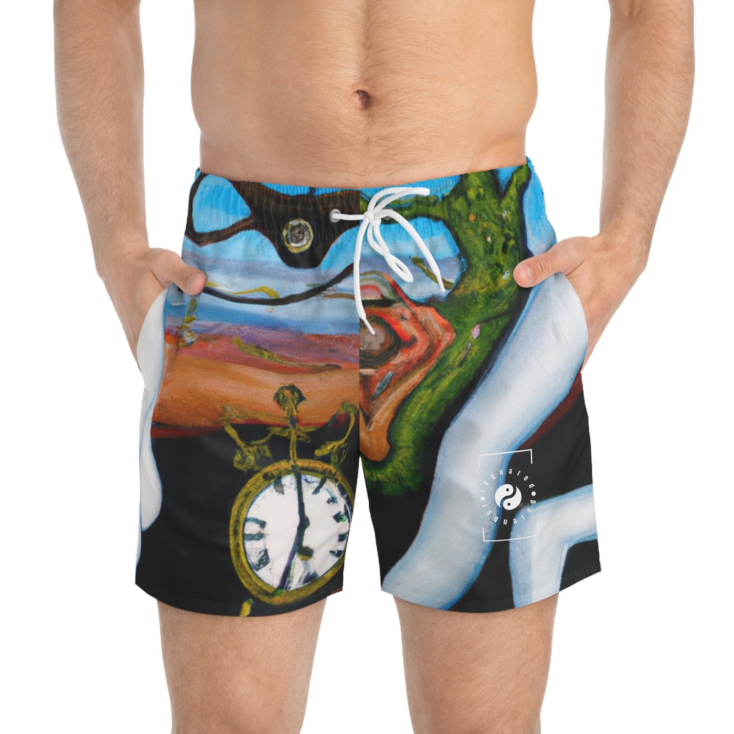 Timeless Reverie - Swim Trunks for Men